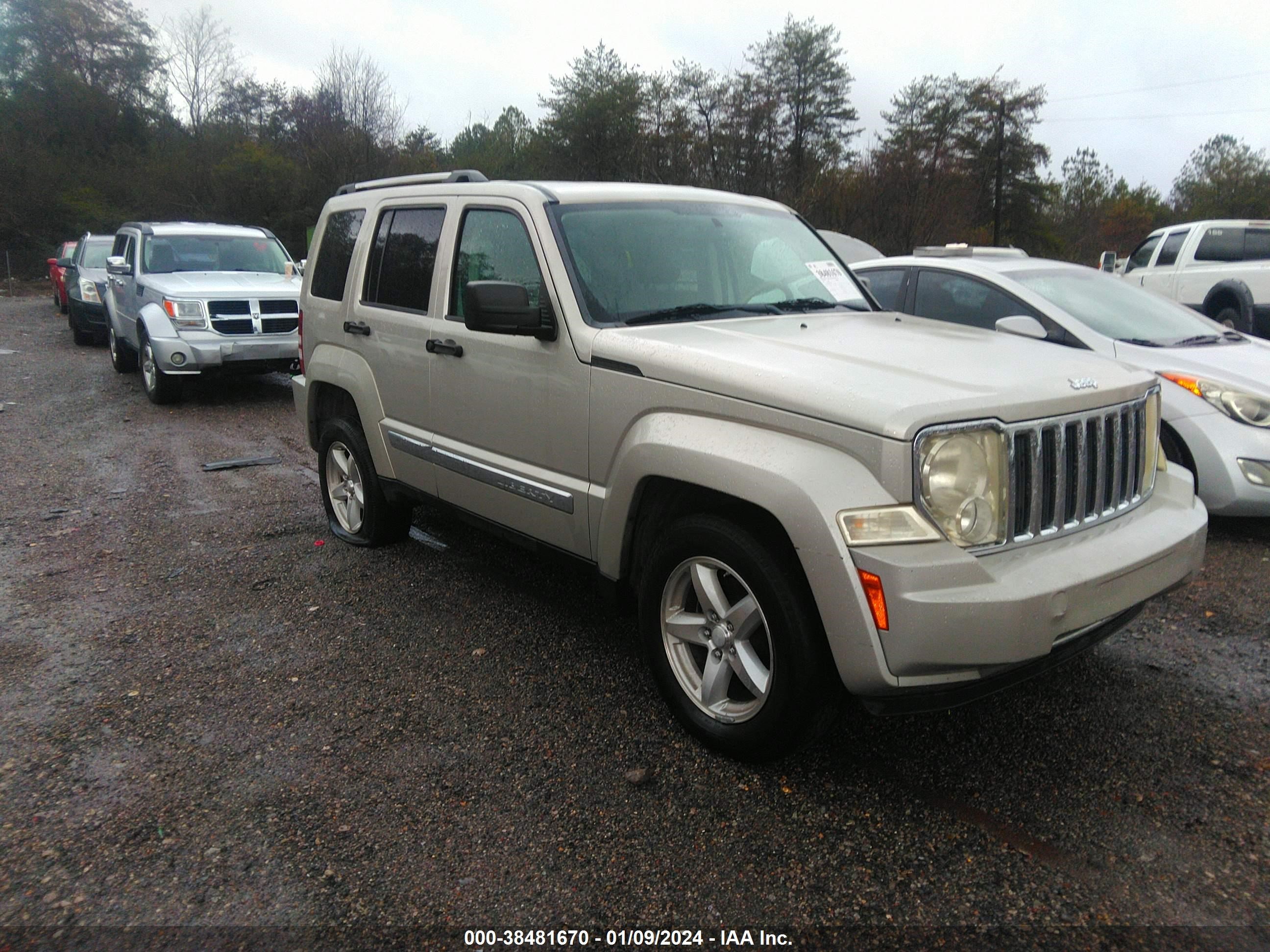 JEEP LIBERTY (NORTH AMERICA) 2008 1j8gp58k88w217083