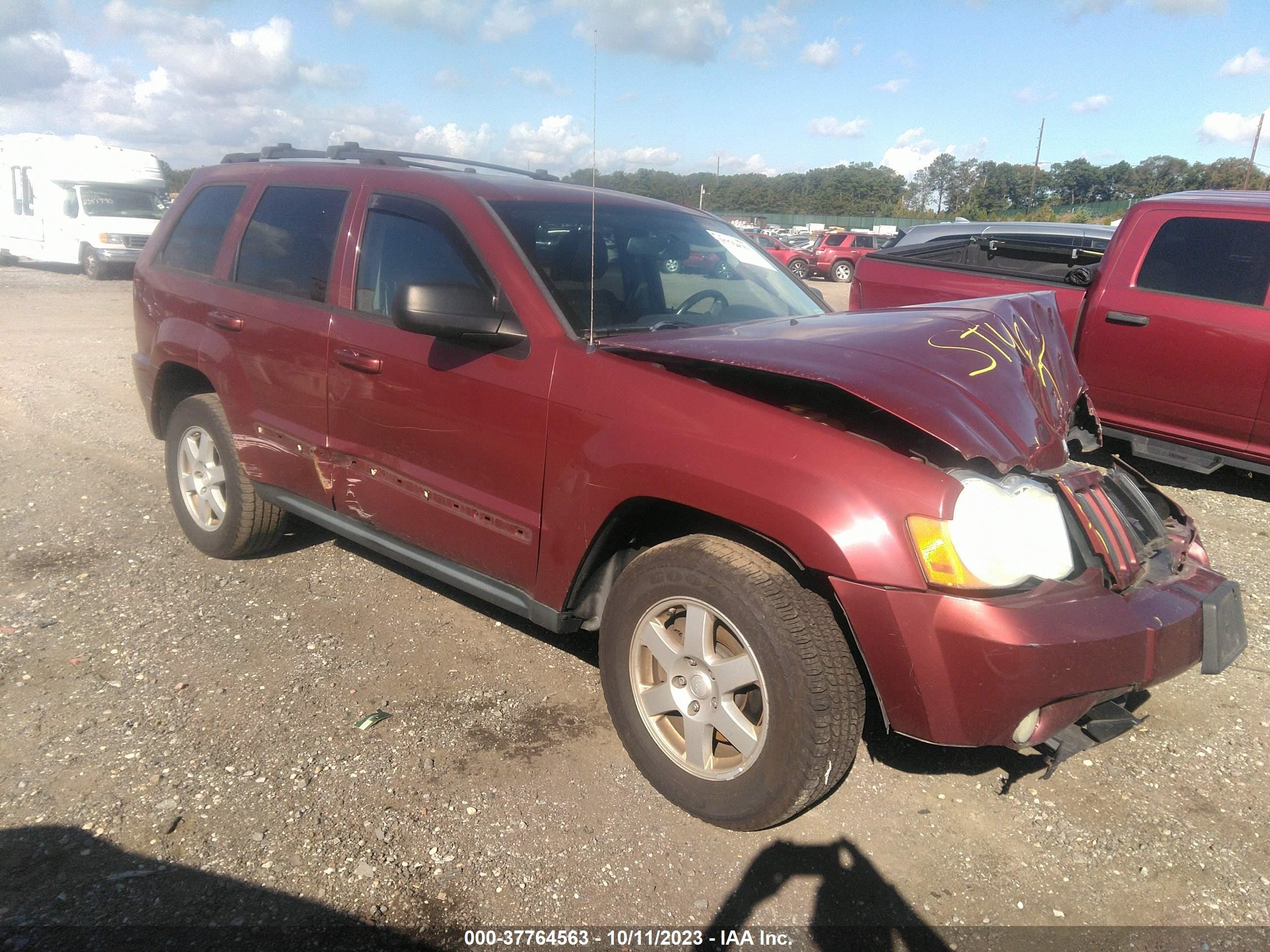 JEEP GRAND CHEROKEE 2008 1j8gr48k08c225832