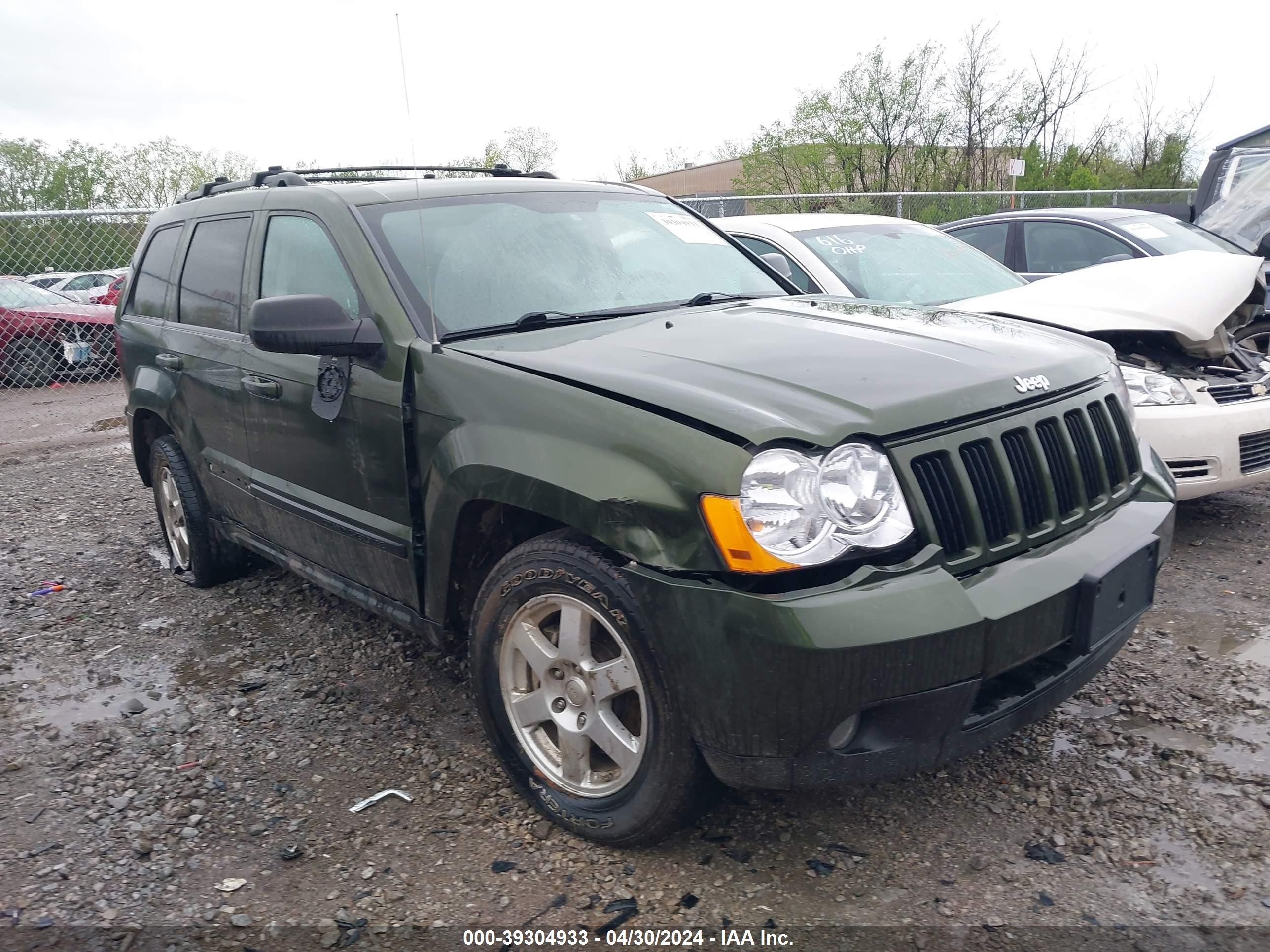 JEEP GRAND CHEROKEE 2008 1j8gr48k18c107160