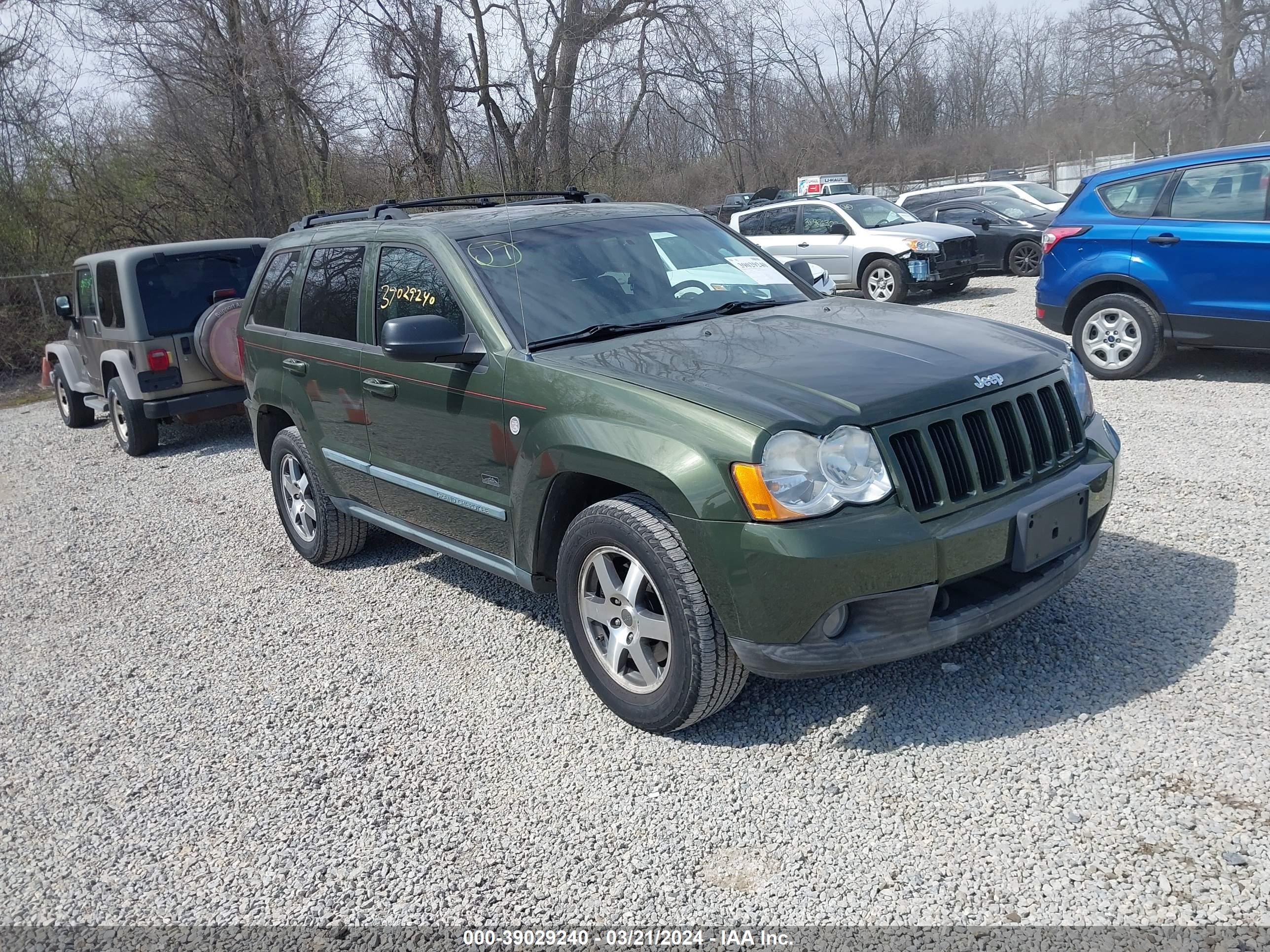 JEEP GRAND CHEROKEE 2008 1j8gr48k18c146525