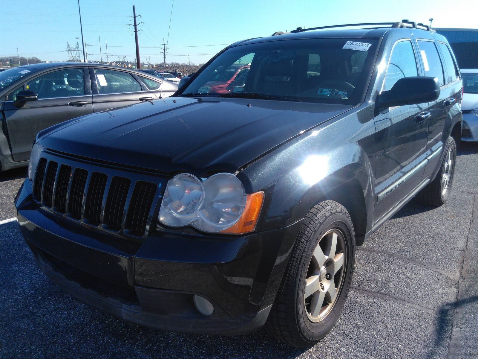 JEEP GR CHERO 4X4 V6 2008 1j8gr48k18c197846