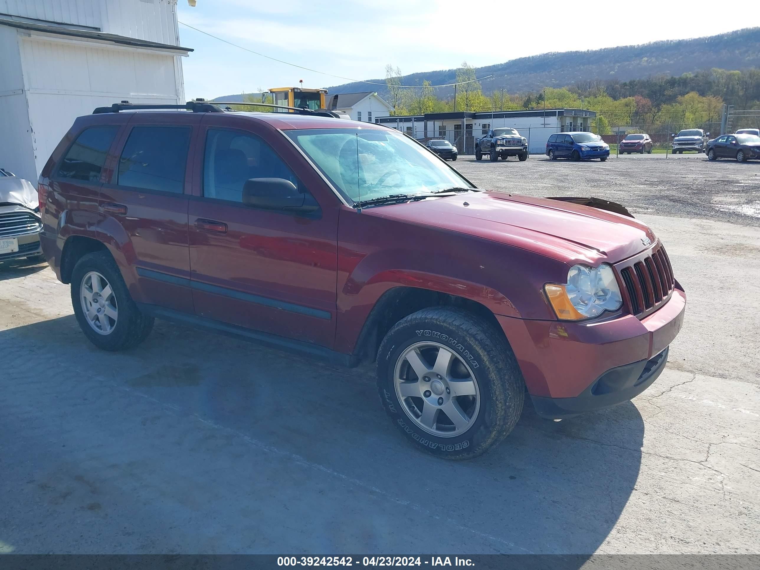 JEEP GRAND CHEROKEE 2009 1j8gr48k19c515658