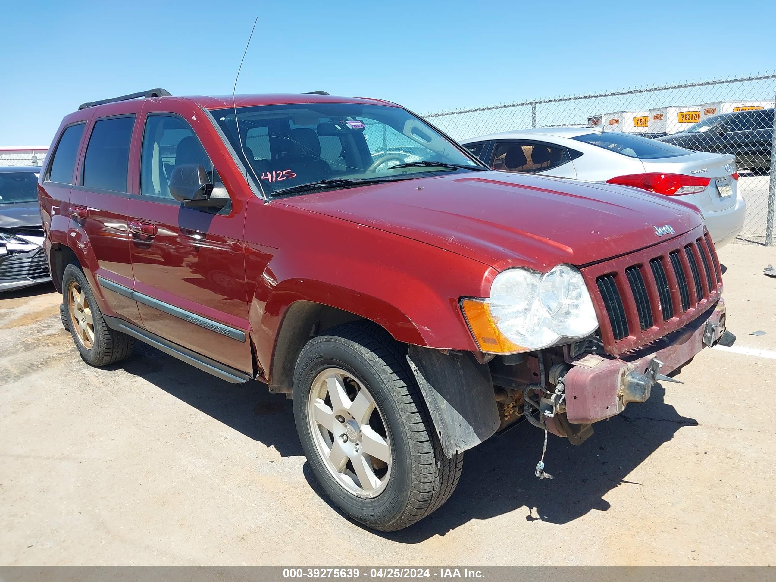 JEEP GRAND CHEROKEE 2008 1j8gr48k28c244477