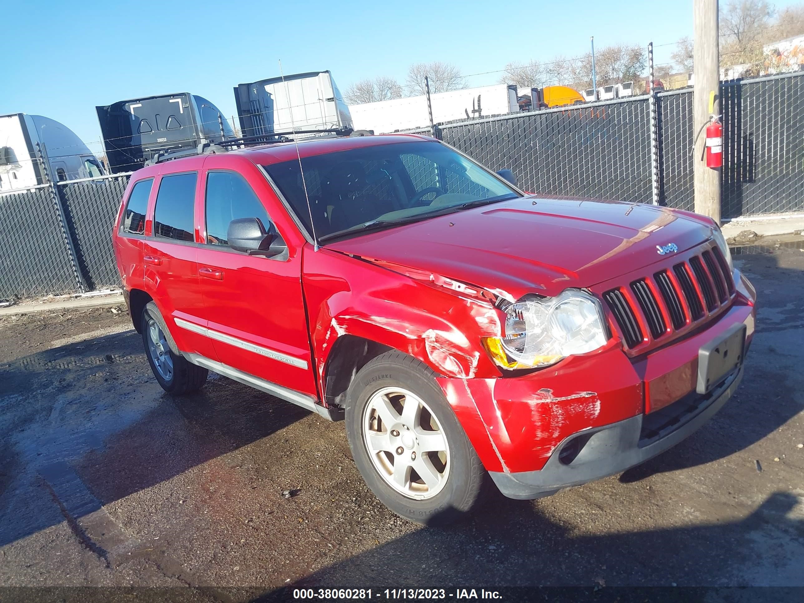 JEEP GRAND CHEROKEE 2009 1j8gr48k29c556137