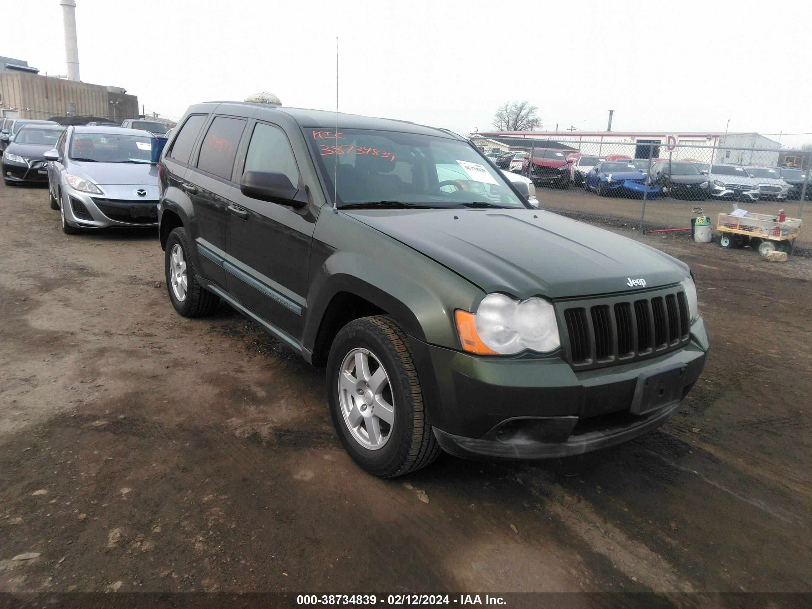 JEEP GRAND CHEROKEE 2008 1j8gr48k38c205235