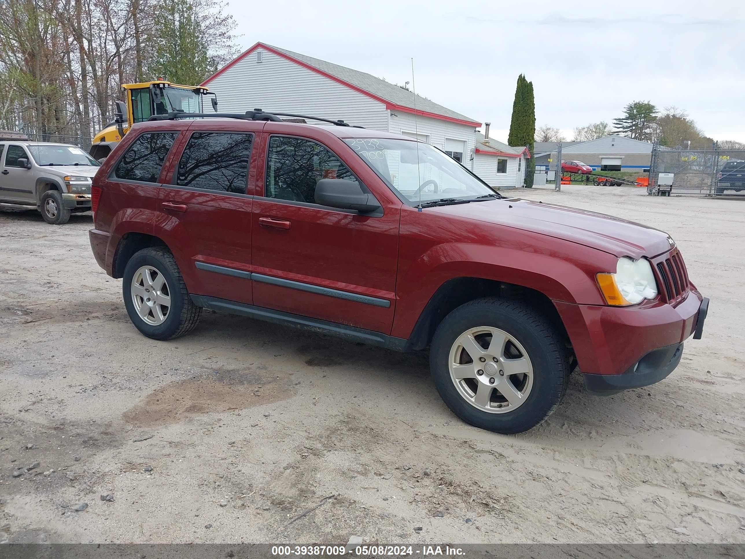 JEEP GRAND CHEROKEE 2009 1j8gr48k39c525415