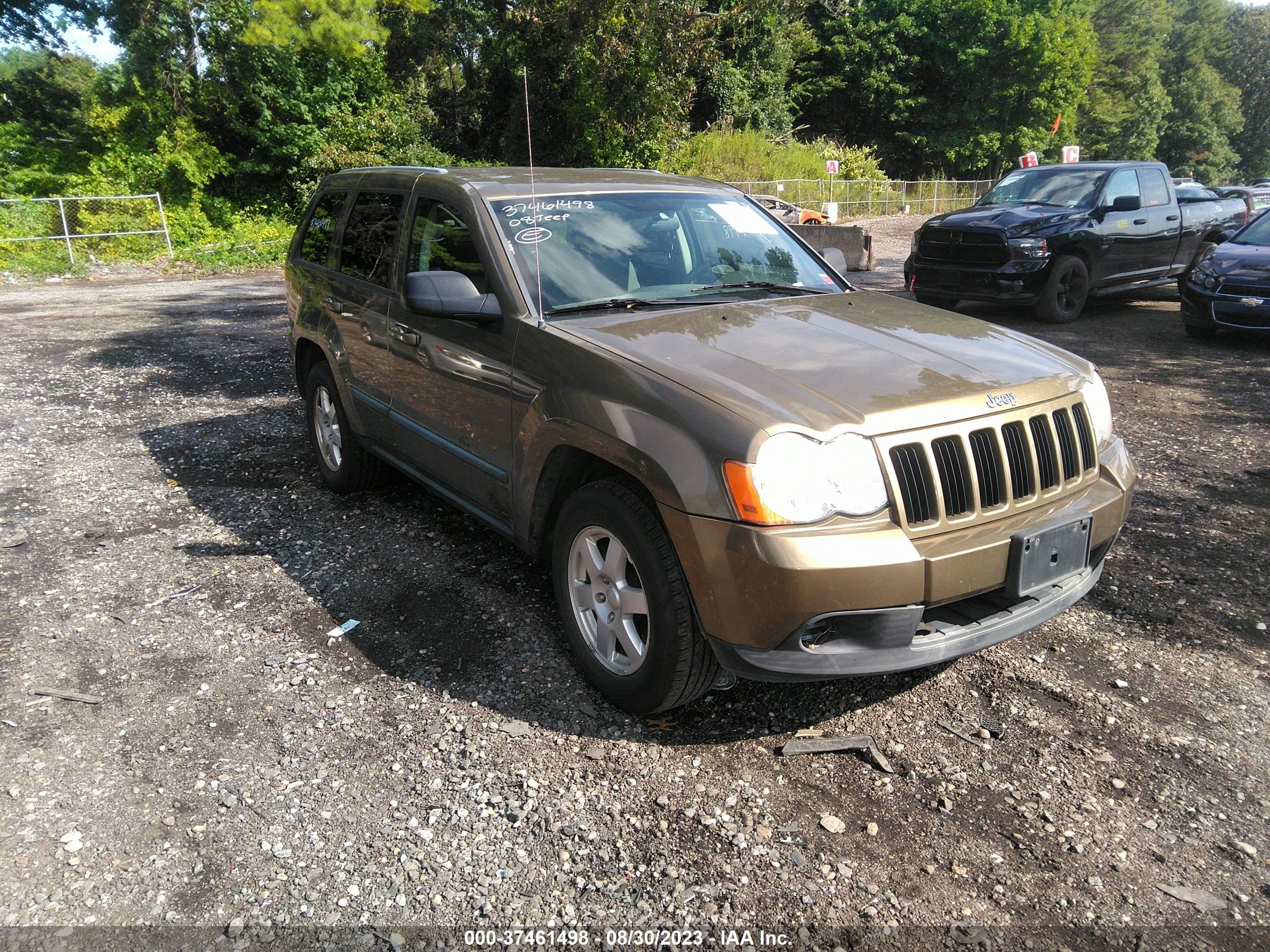 JEEP GRAND CHEROKEE 2008 1j8gr48k48c223338