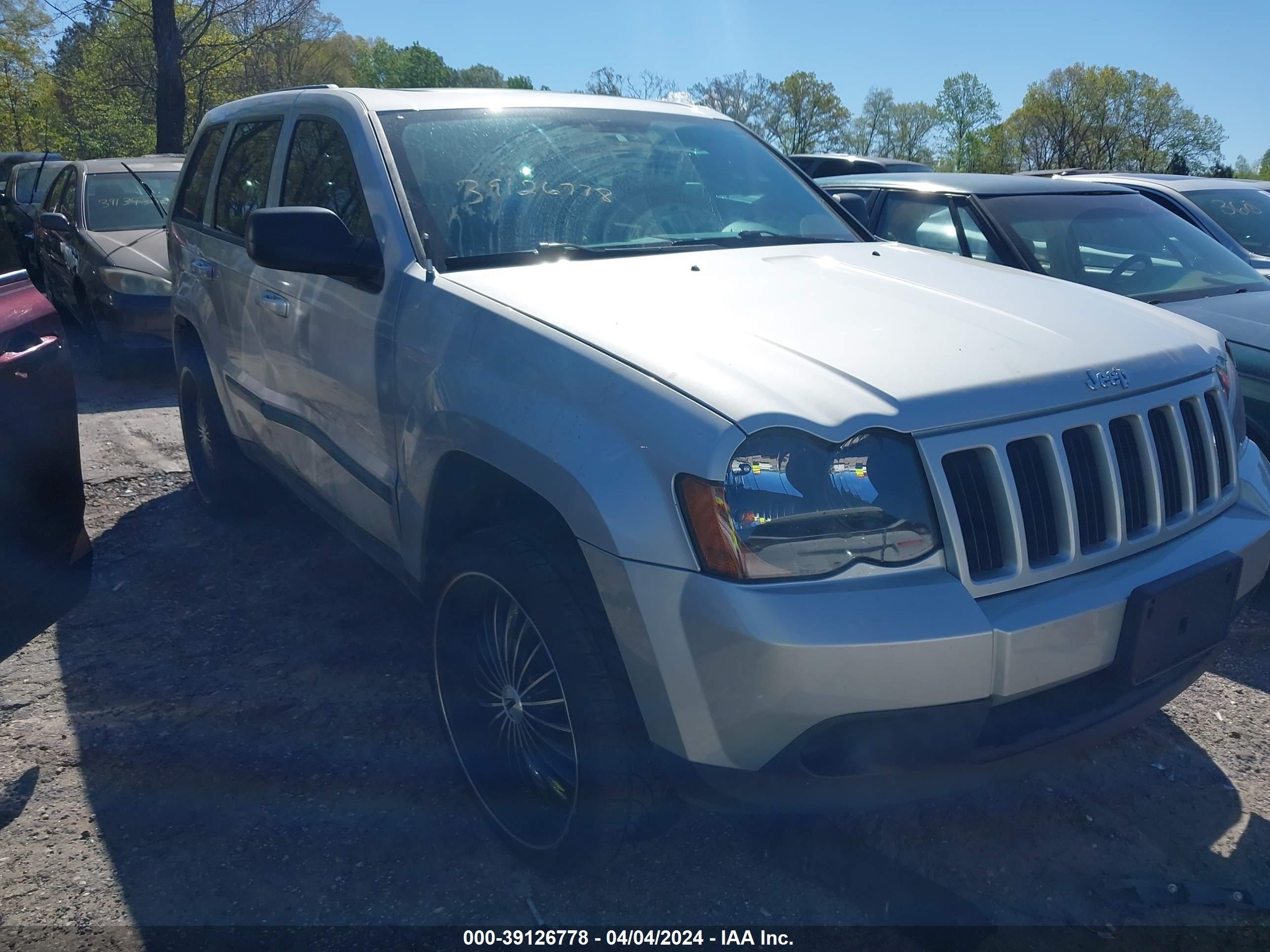 JEEP GRAND CHEROKEE 2008 1j8gr48k58c126391