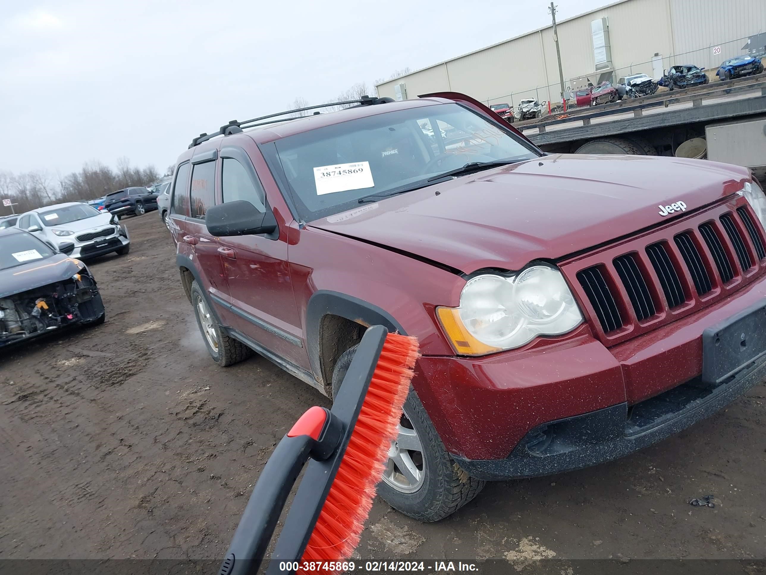 JEEP GRAND CHEROKEE 2008 1j8gr48k68c201910