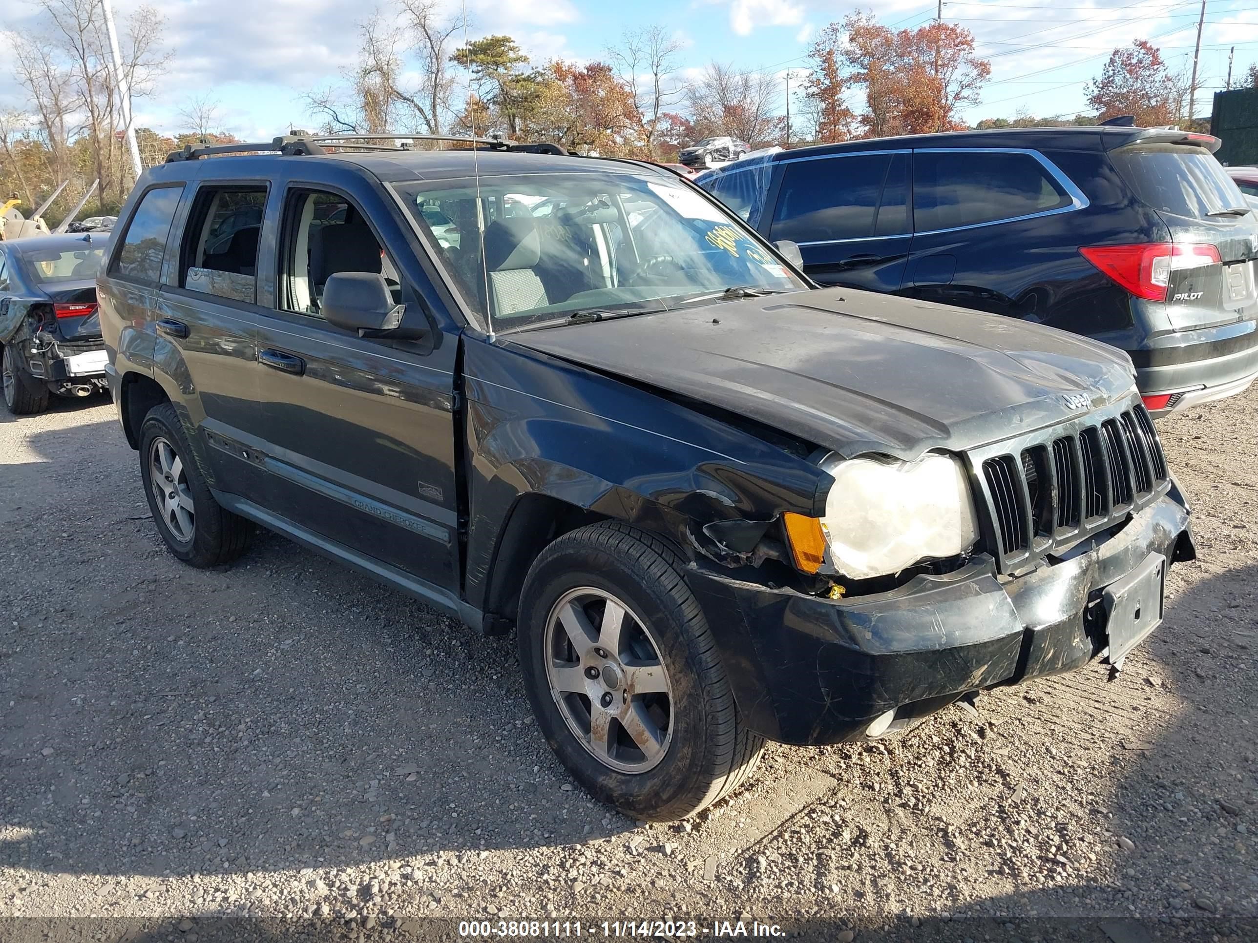 JEEP GRAND CHEROKEE 2008 1j8gr48k78c169792