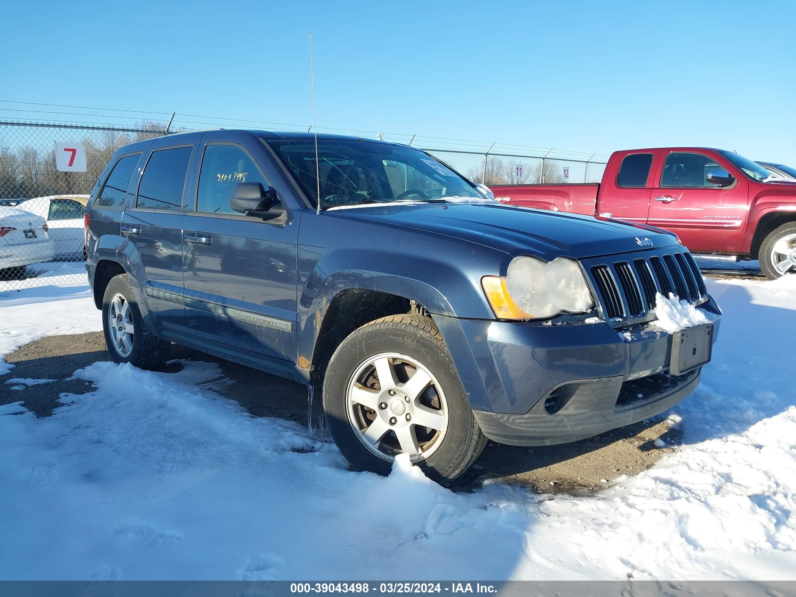 JEEP GRAND CHEROKEE 2008 1j8gr48k78c215668