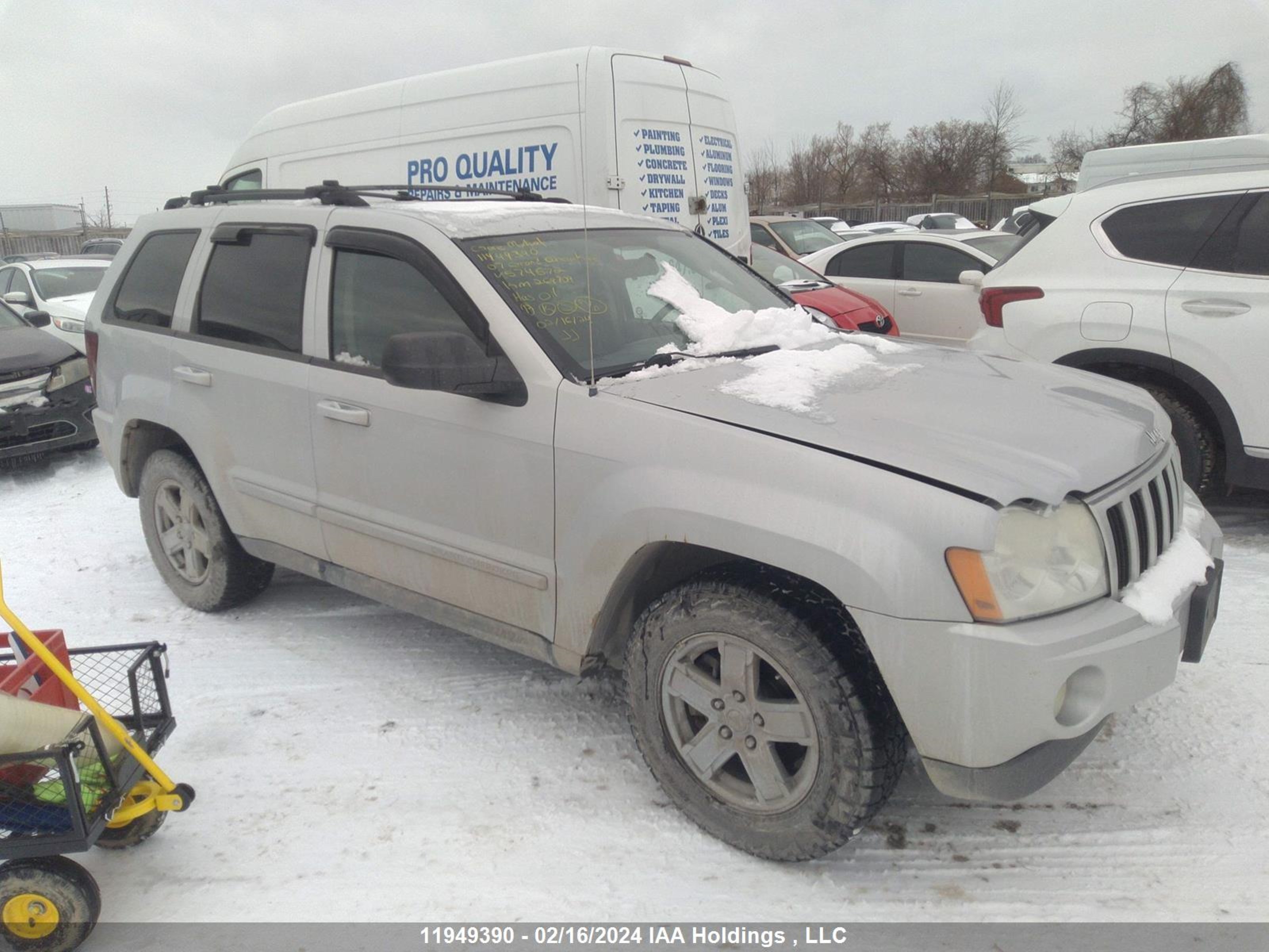 JEEP GRAND CHEROKEE 2007 1j8gr48k87c574672