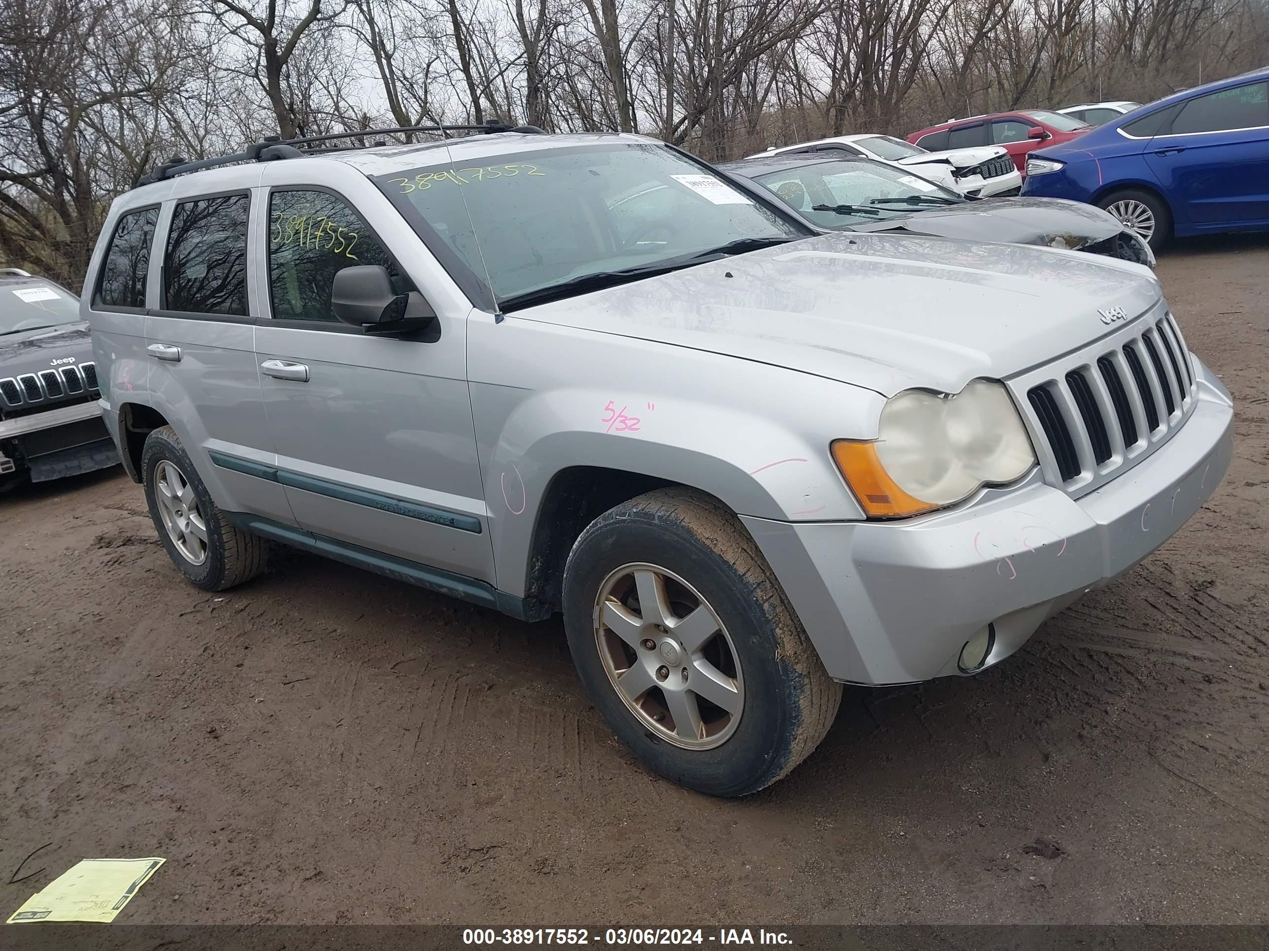 JEEP GRAND CHEROKEE 2008 1j8gr48k88c153567