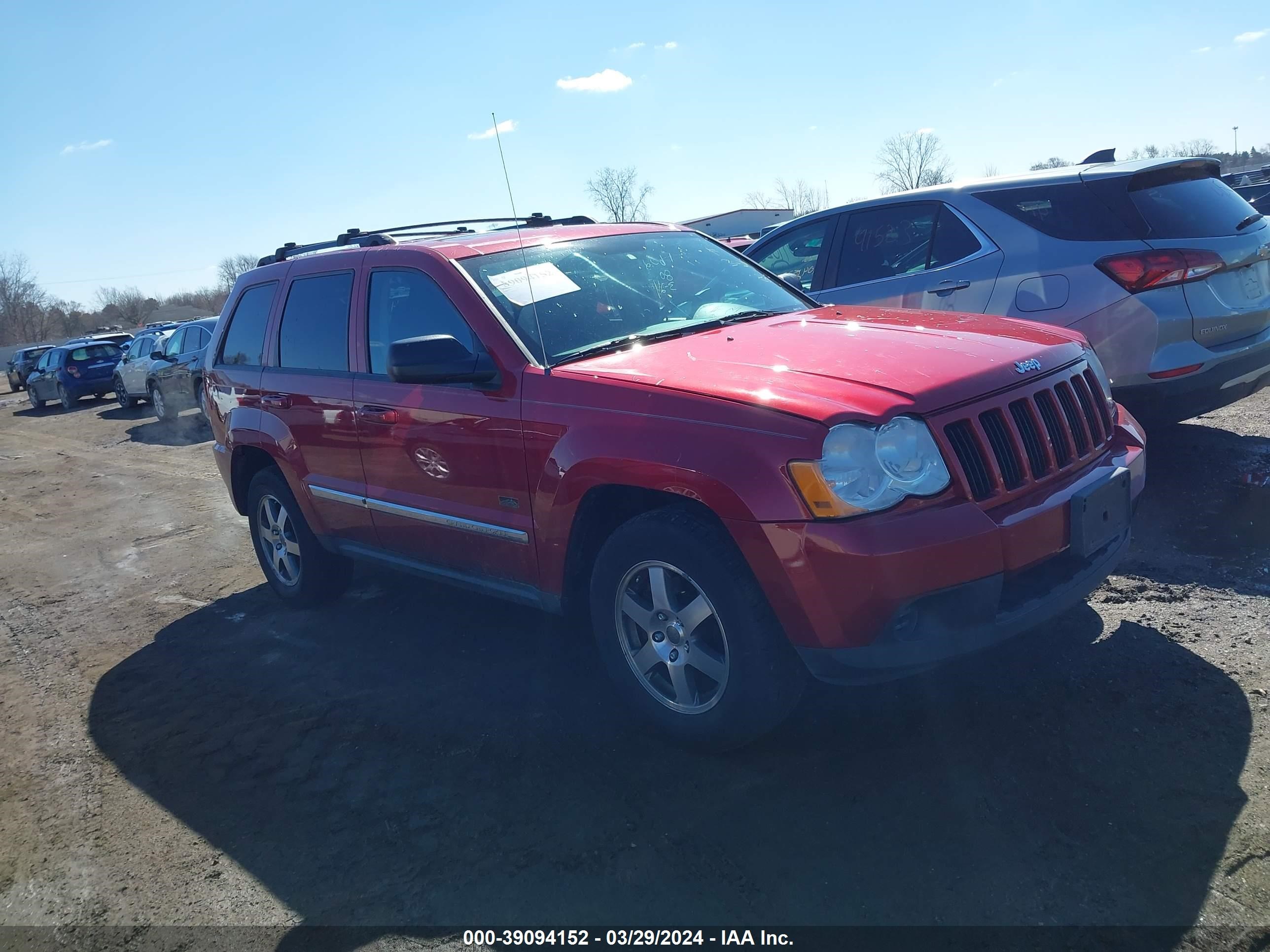 JEEP GRAND CHEROKEE 2009 1j8gr48k99c555373