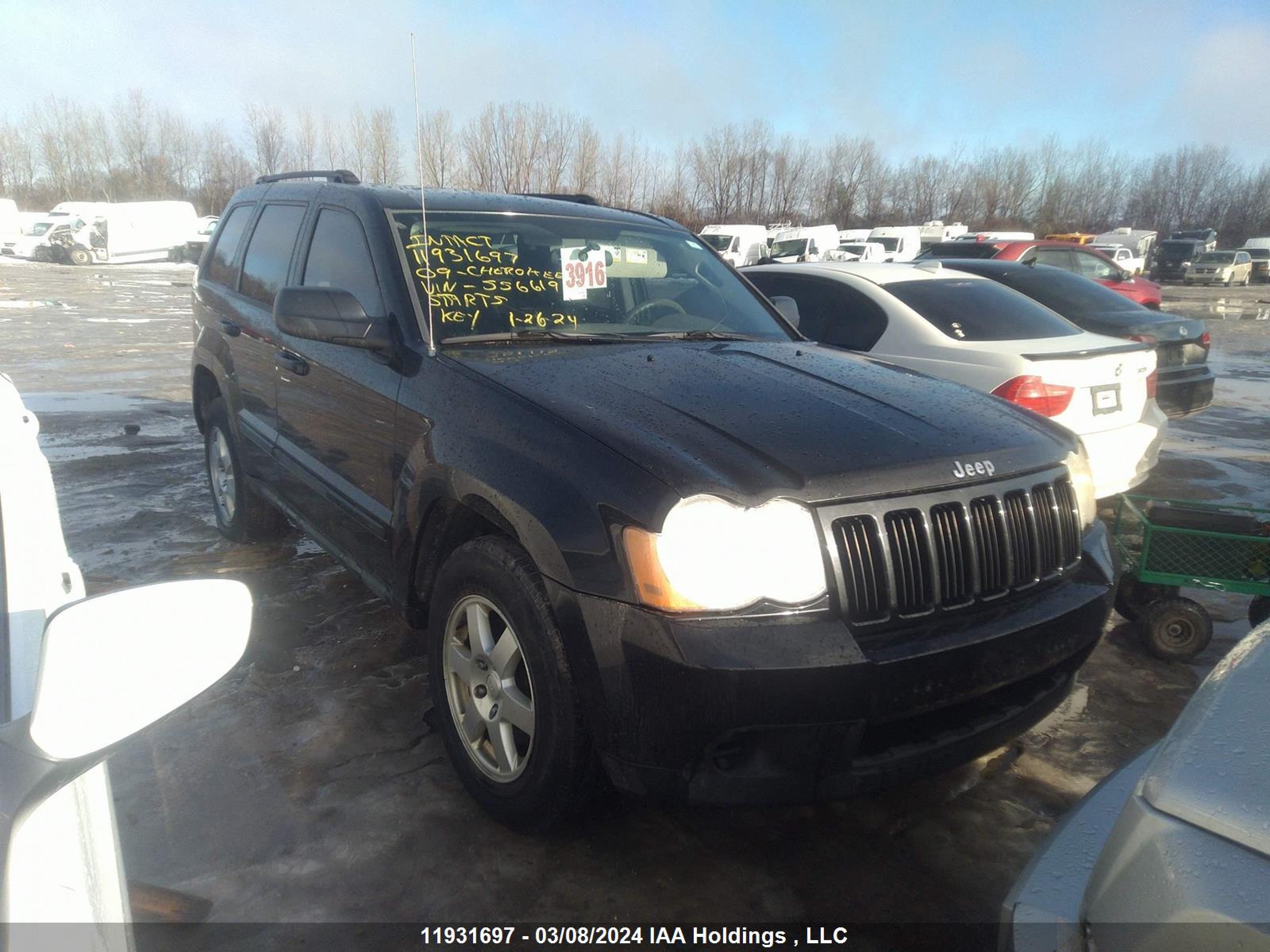 JEEP GRAND CHEROKEE 2009 1j8gr48k99c556619