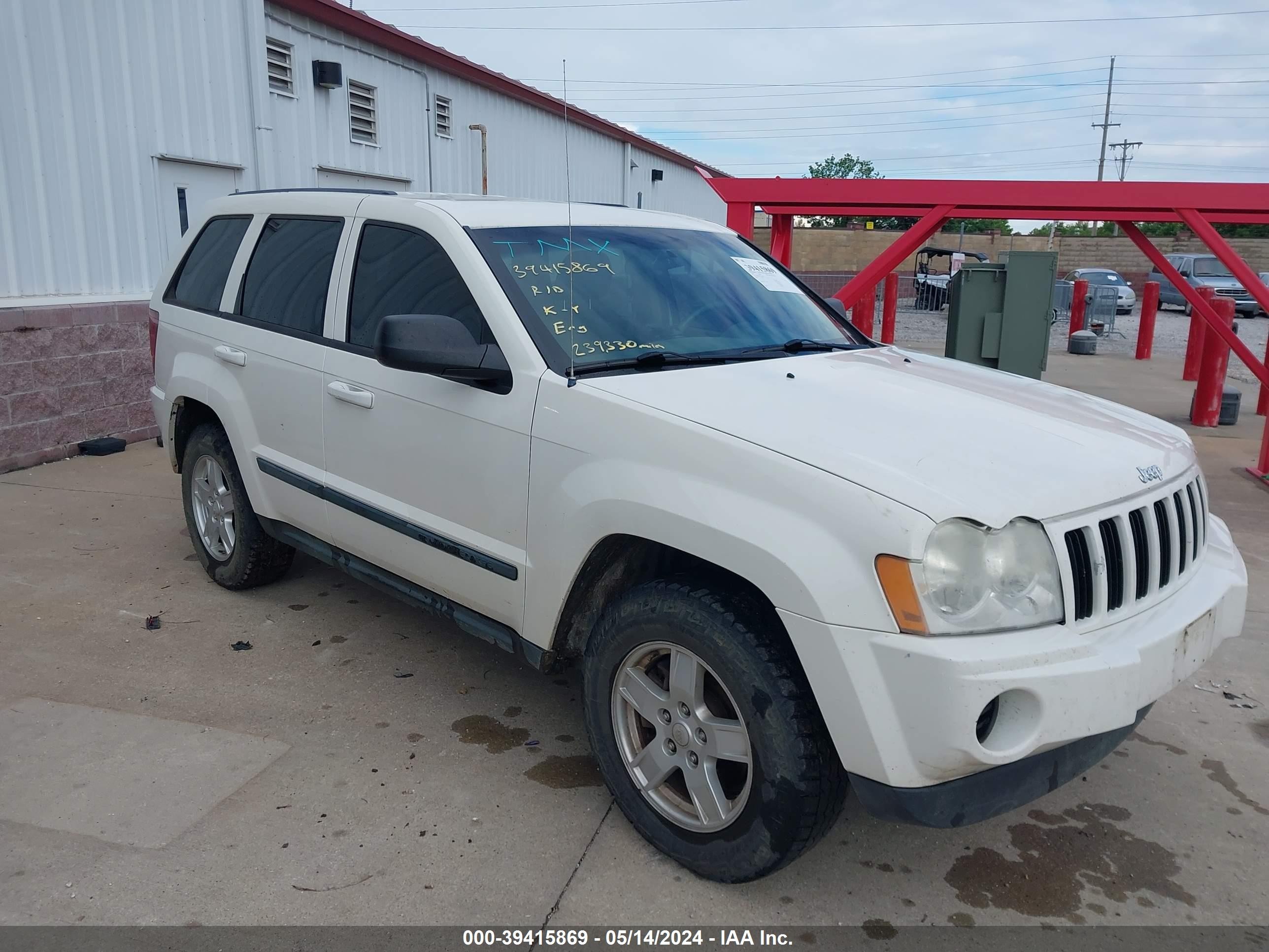 JEEP GRAND CHEROKEE 2007 1j8gr48kx7c625184