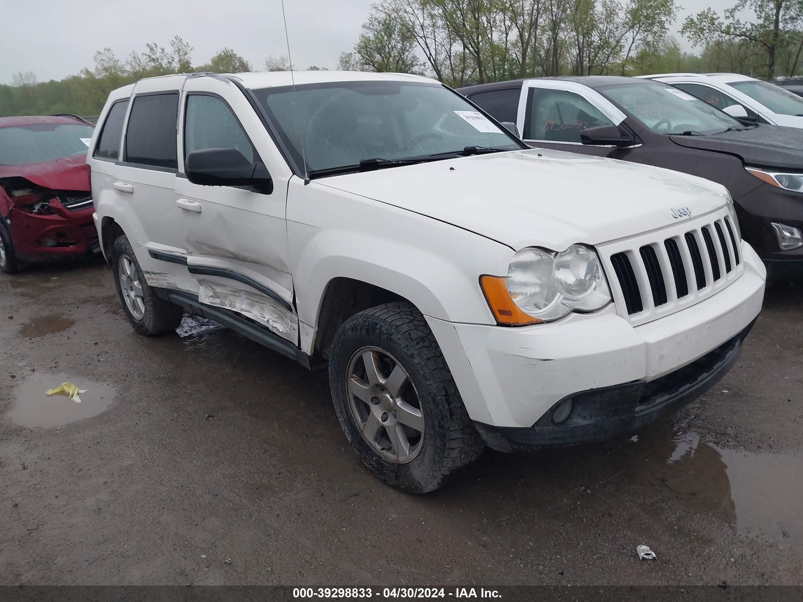 JEEP GRAND CHEROKEE 2008 1j8gr48kx8c220086