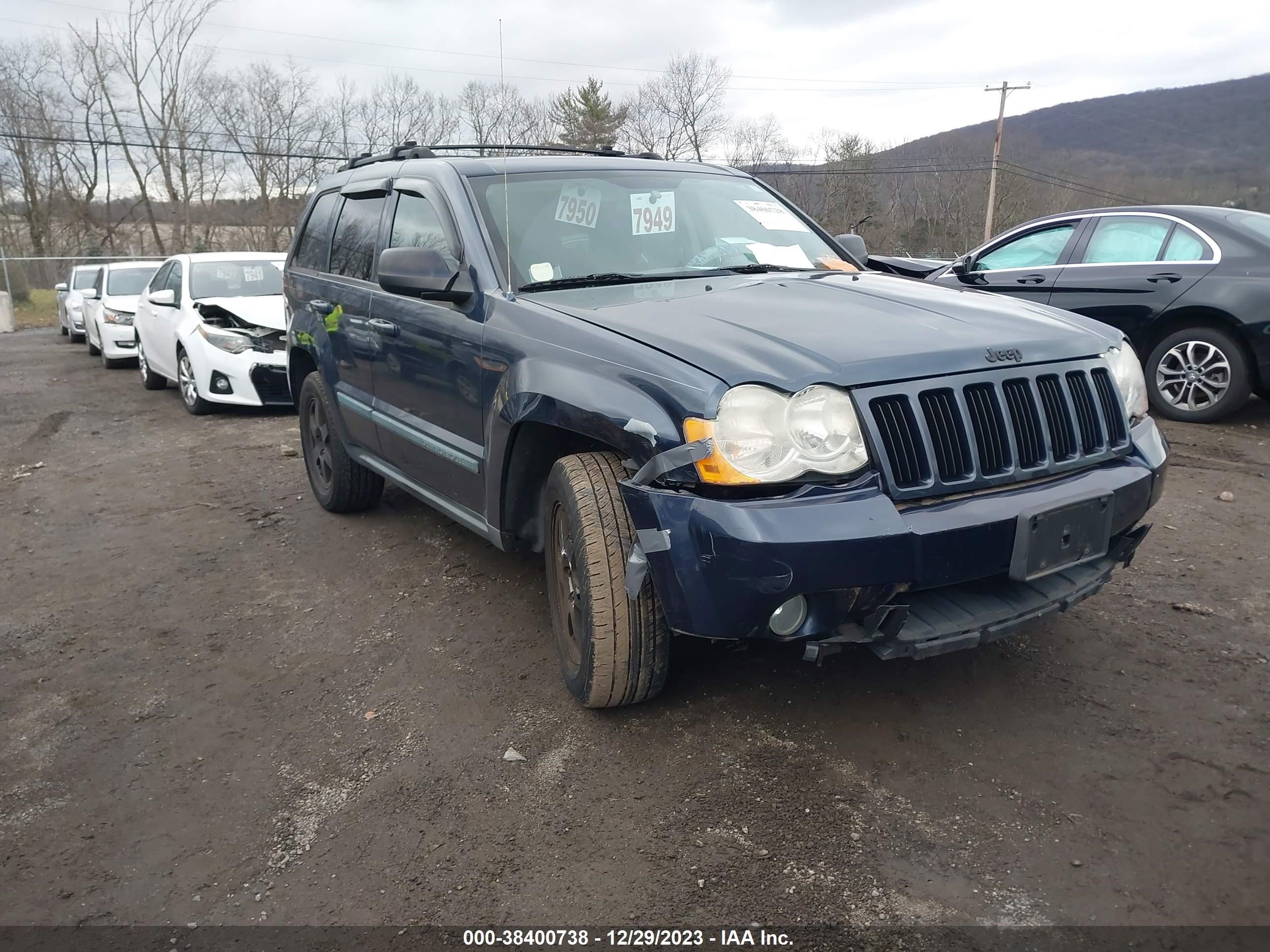 JEEP GRAND CHEROKEE 2008 1j8gr48kx8c226146