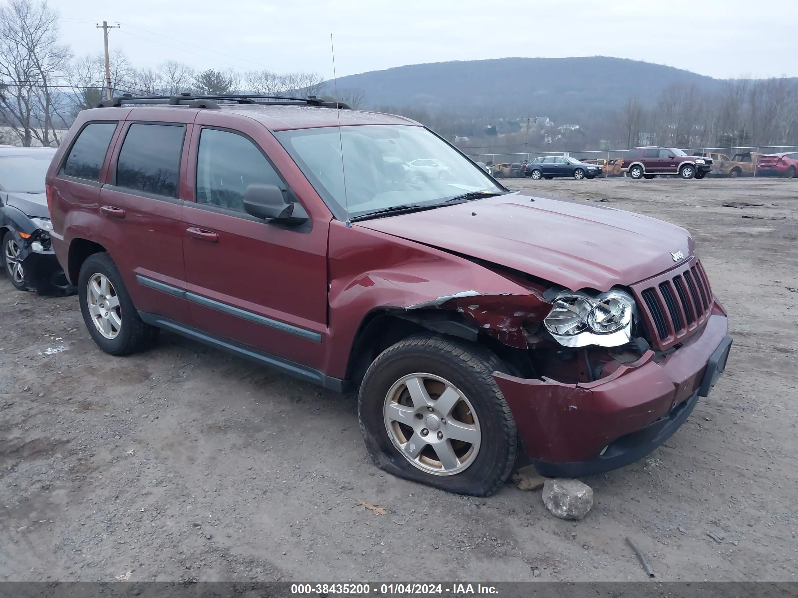 JEEP GRAND CHEROKEE 2008 1j8gr48kx8c231511