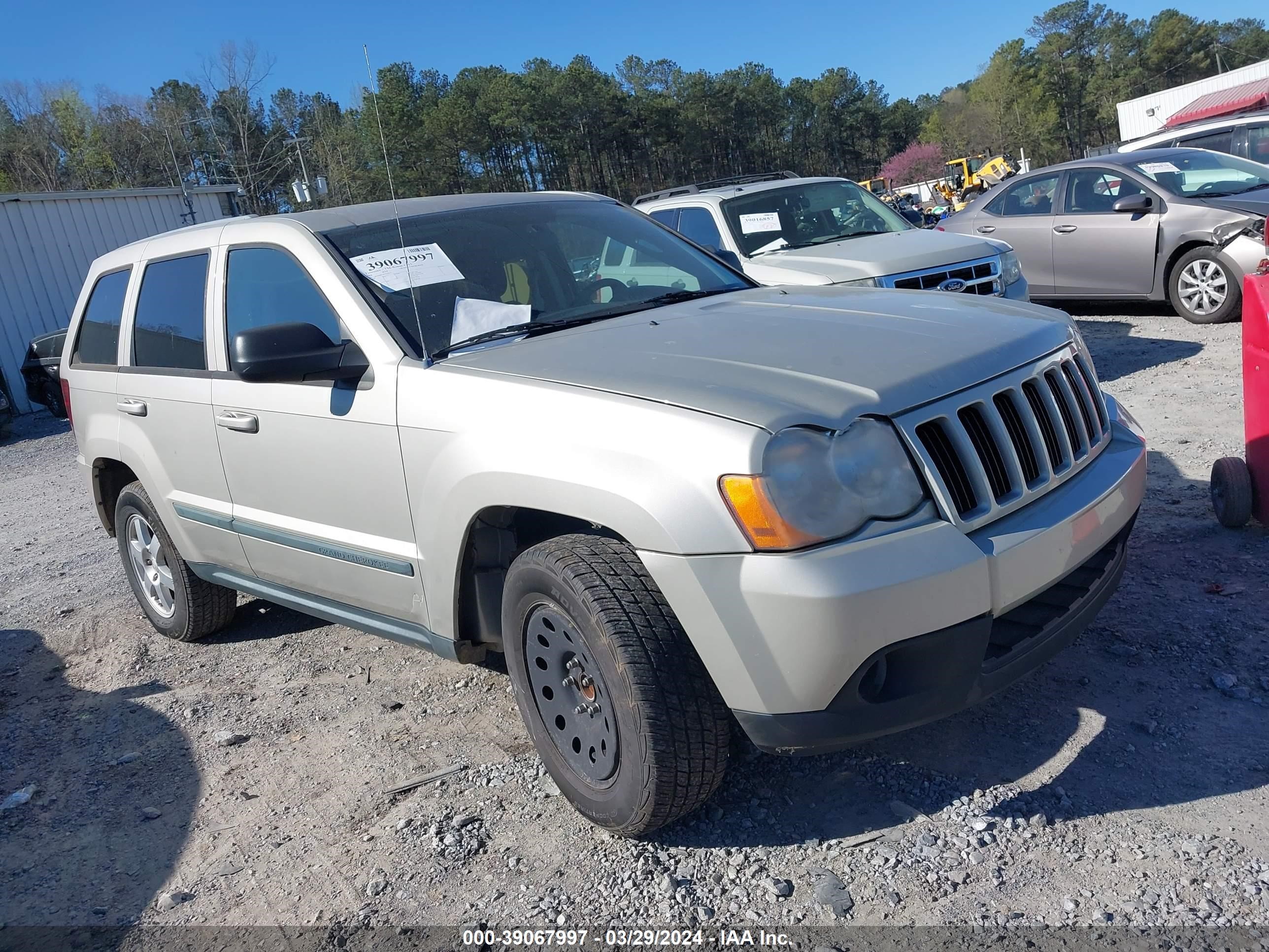 JEEP GRAND CHEROKEE 2008 1j8gs48k18c236214