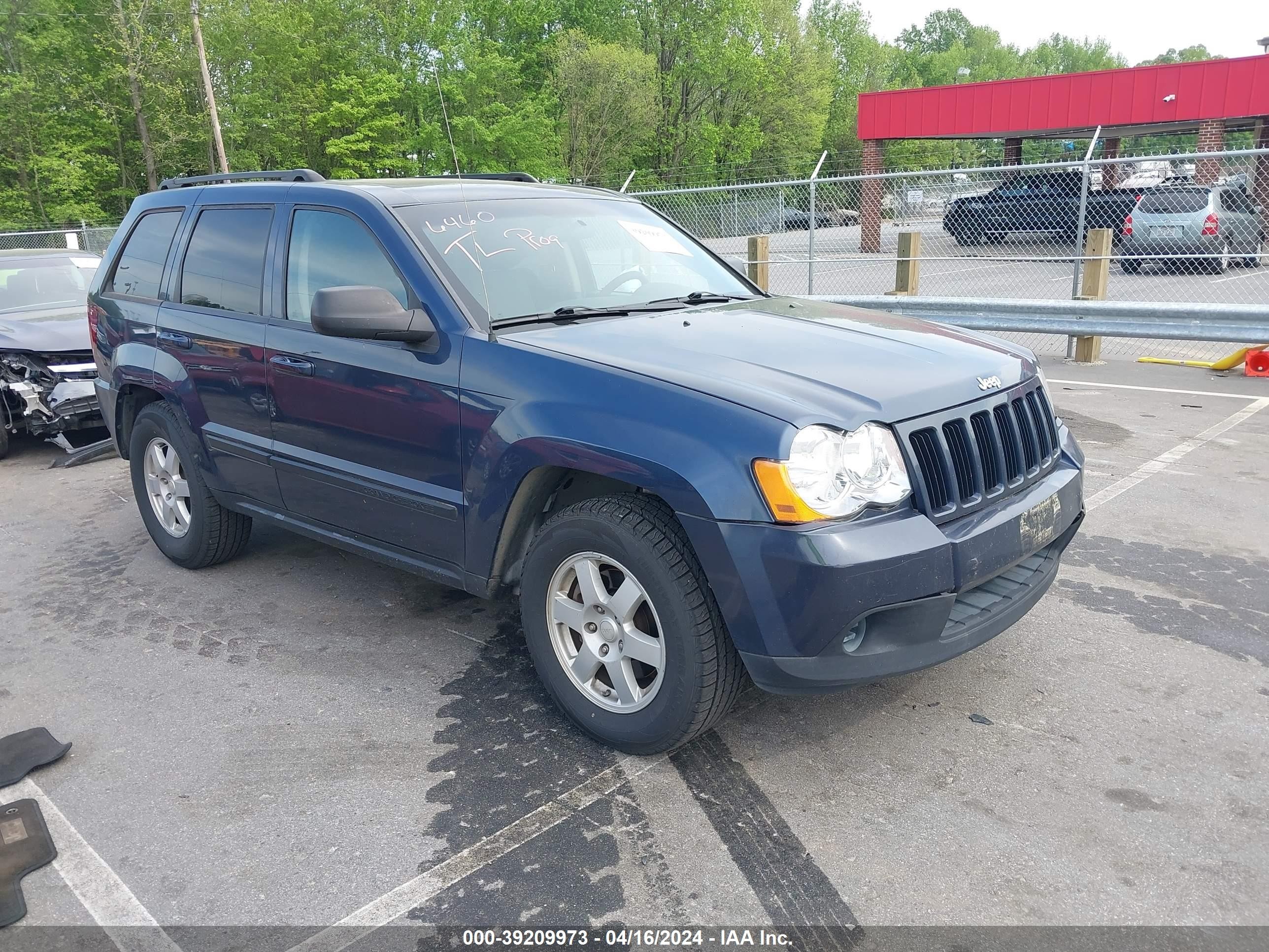 JEEP GRAND CHEROKEE 2008 1j8gs48k18c242255