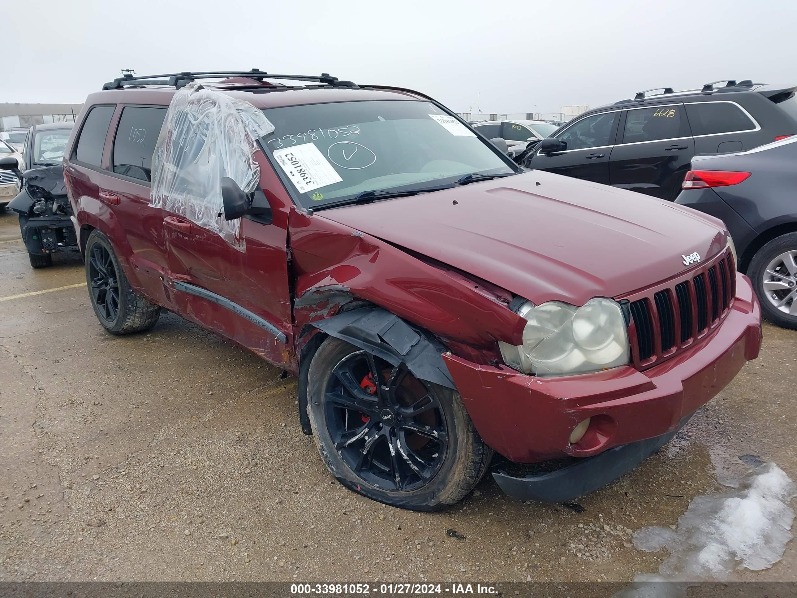 JEEP GRAND CHEROKEE 2007 1j8gs48k47c549580