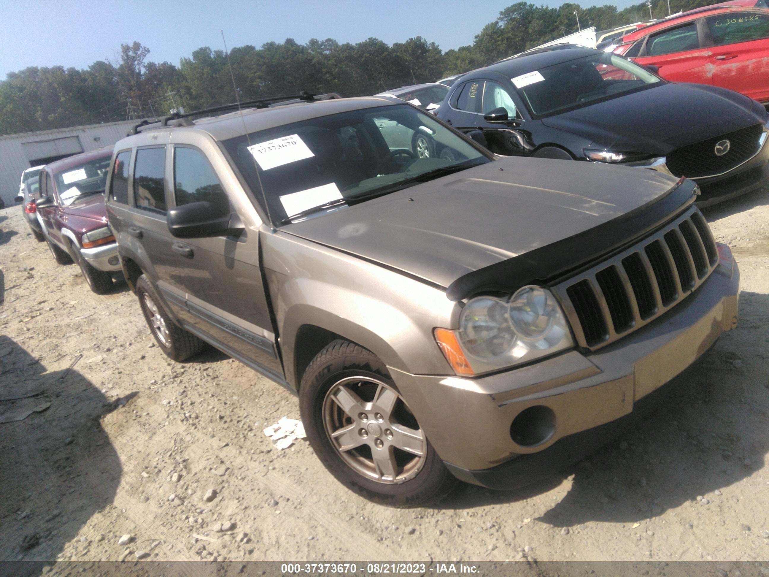 JEEP GRAND CHEROKEE 2005 1j8gs48k65c619447