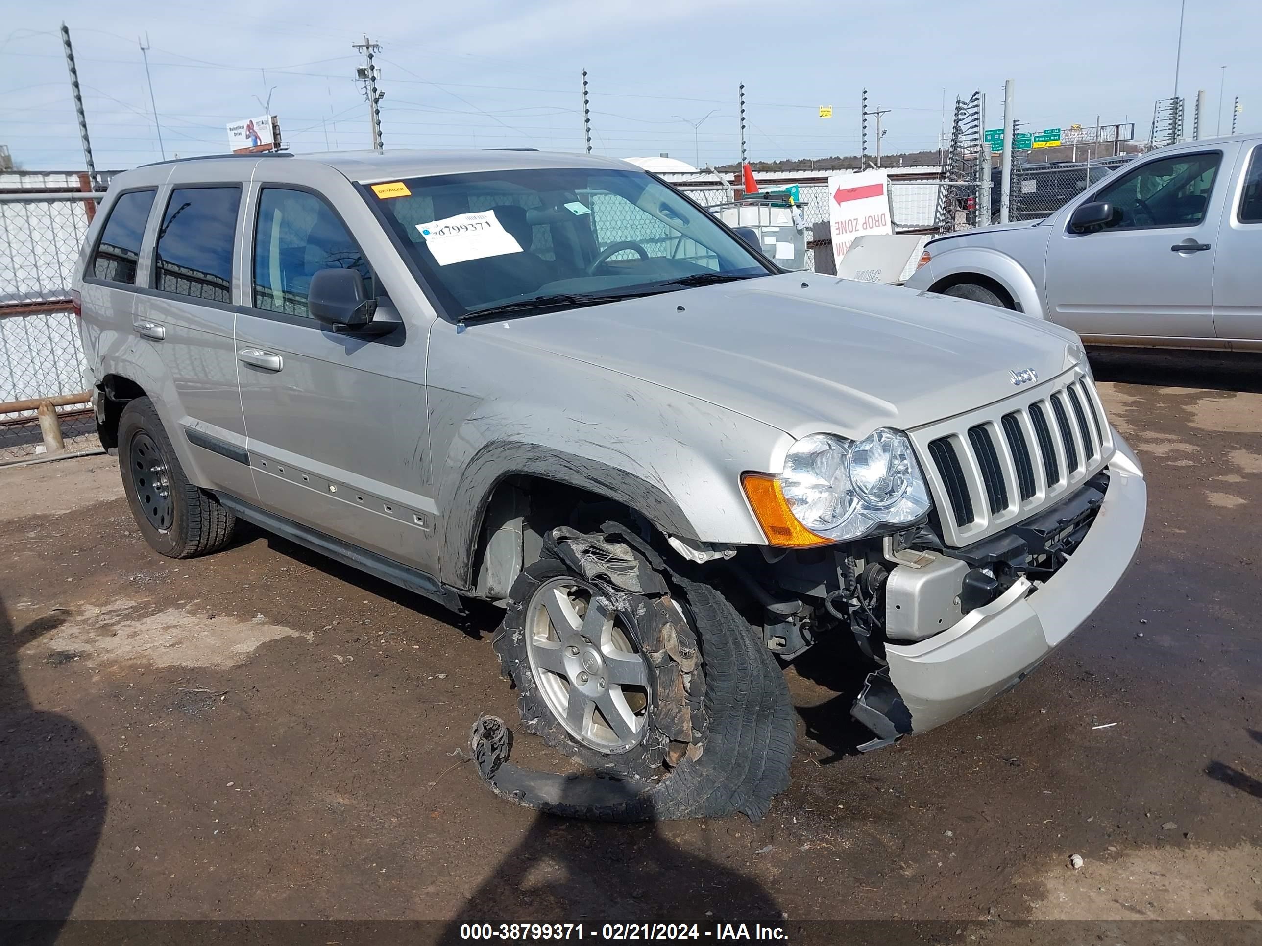 JEEP GRAND CHEROKEE 2008 1j8gs48k88c127300