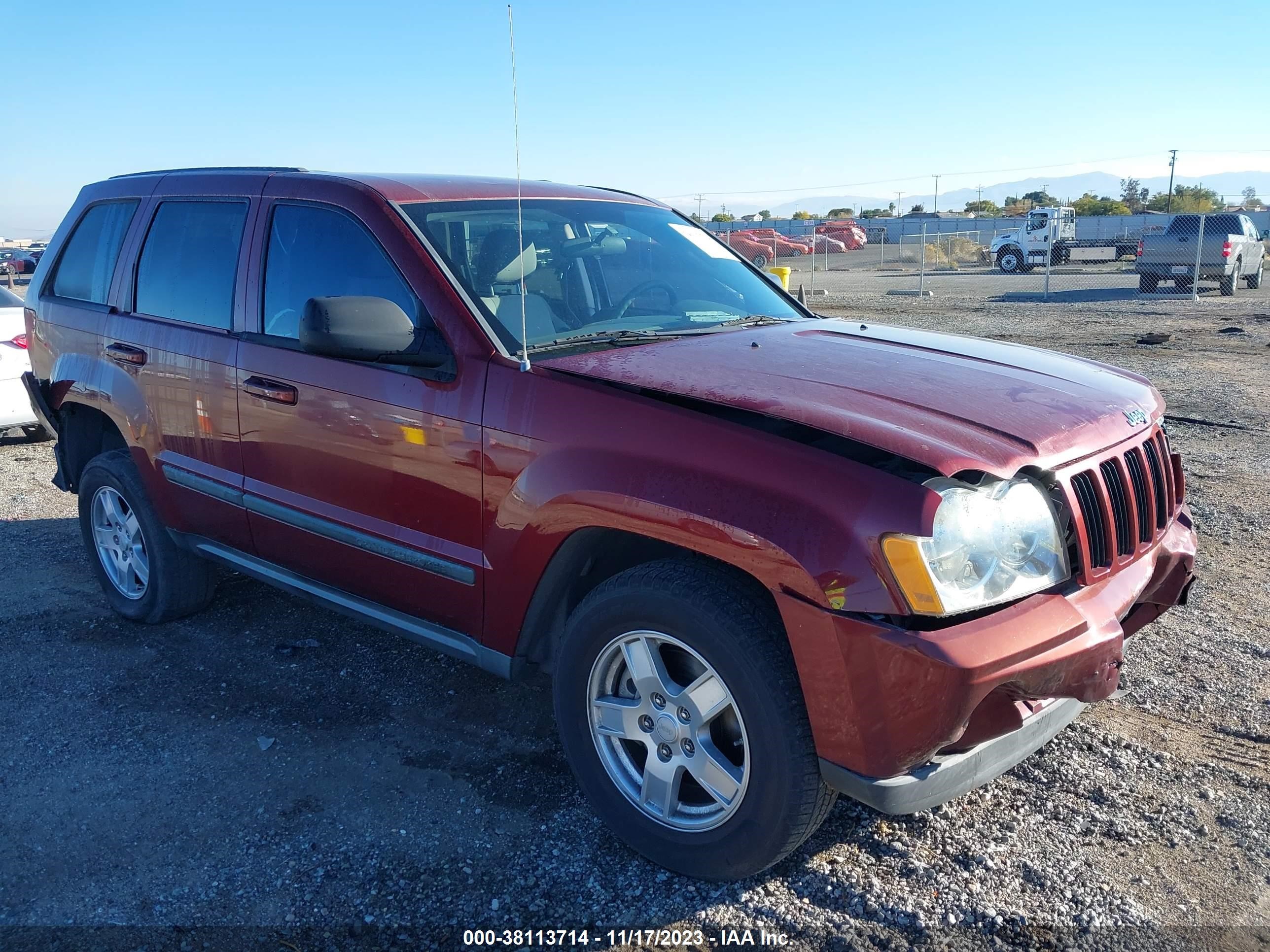 JEEP GRAND CHEROKEE 2007 1j8gs48k97c680455