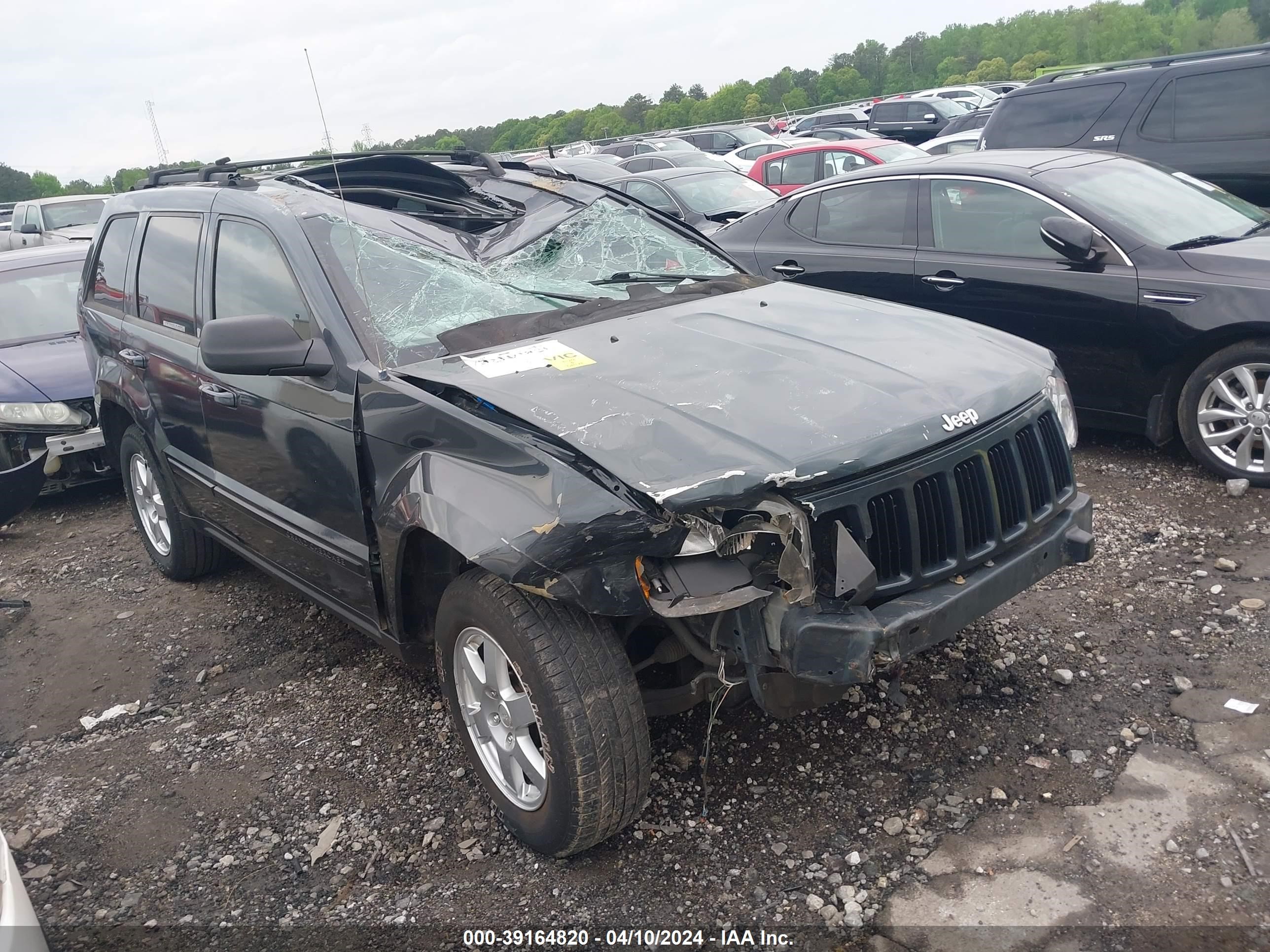 JEEP GRAND CHEROKEE 2008 1j8gs48k98c150410