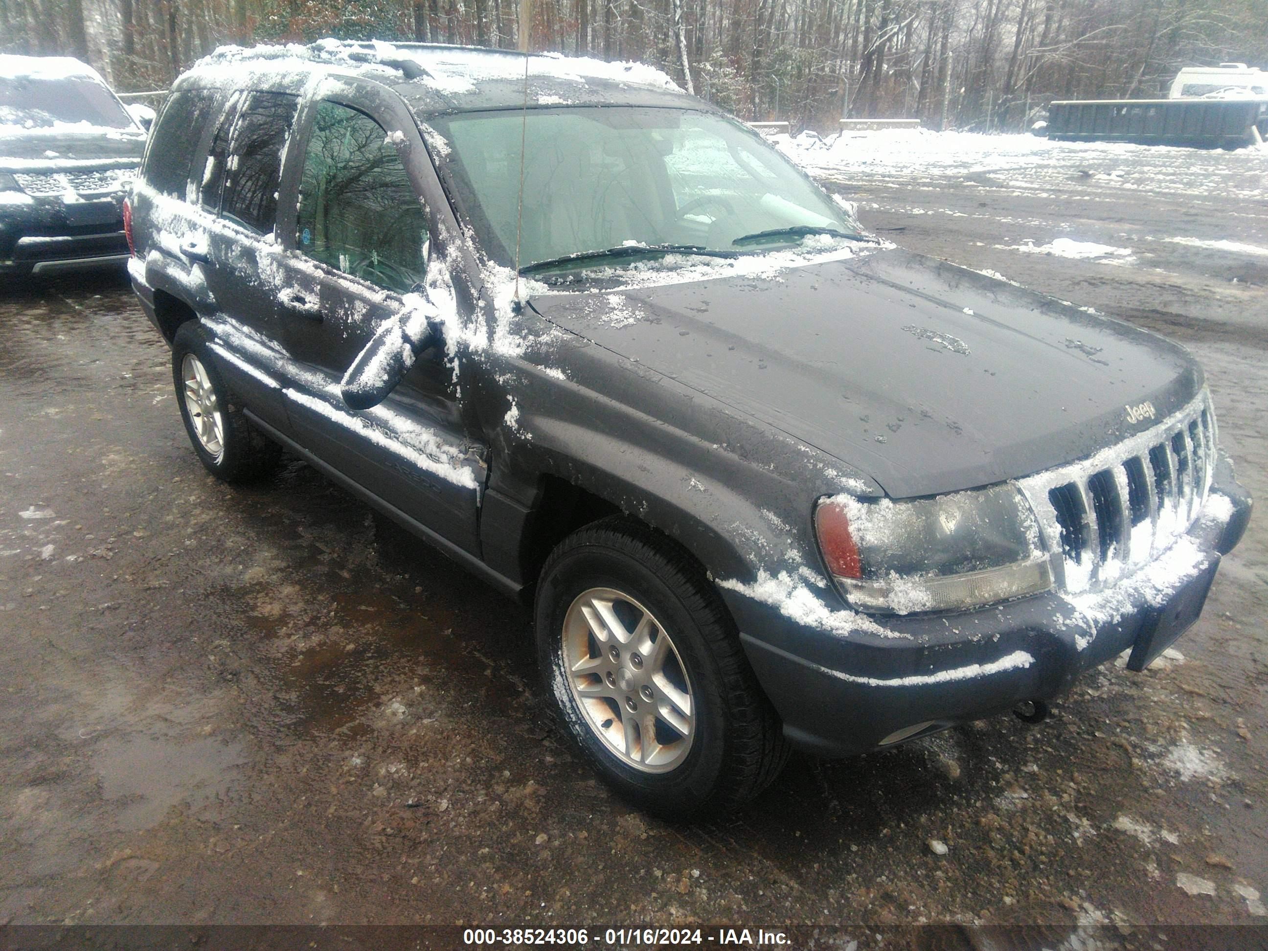 JEEP GRAND CHEROKEE 2003 1j8gw48s63c513680