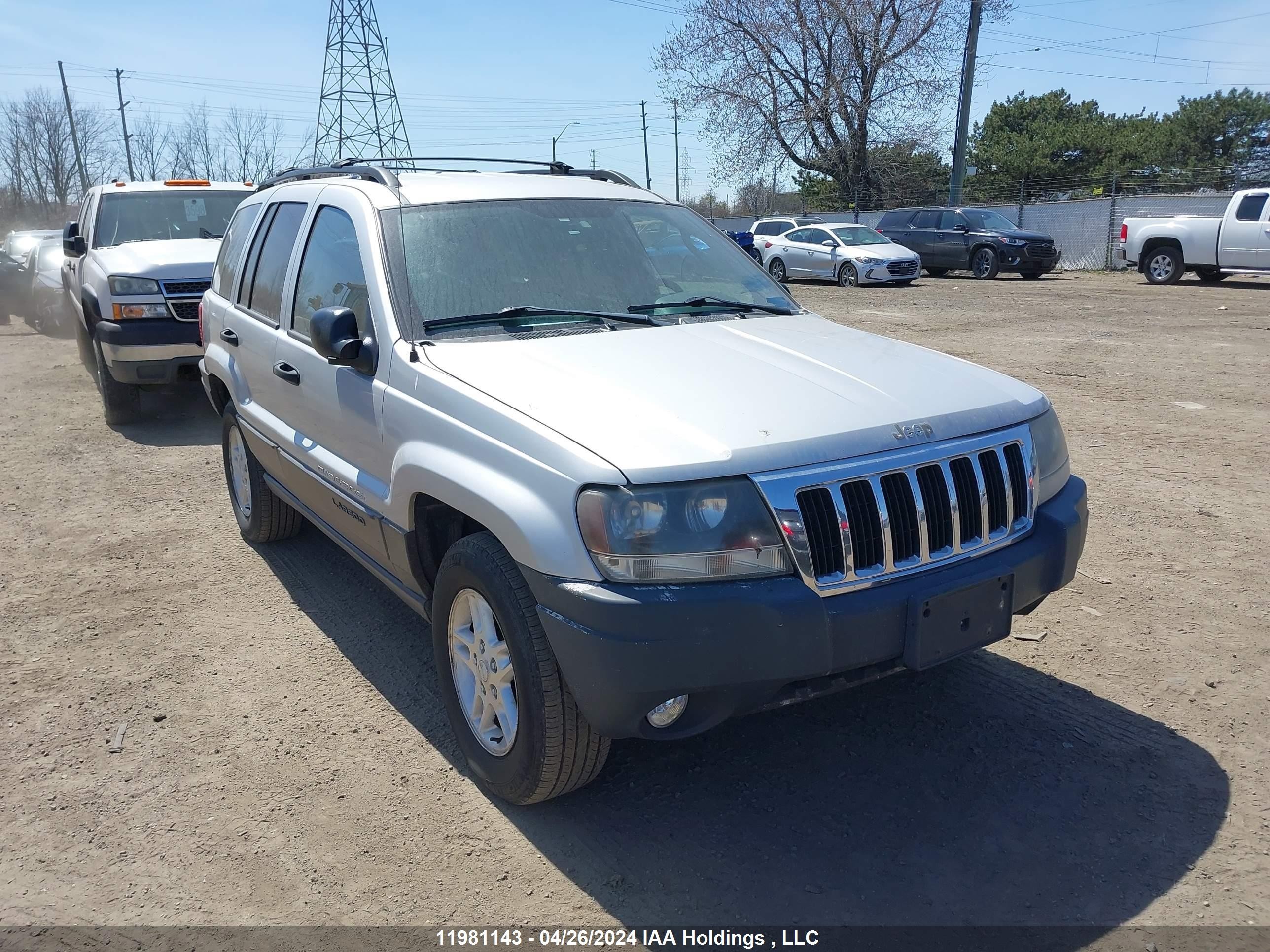 JEEP GRAND CHEROKEE 2004 1j8gw48s64c117153