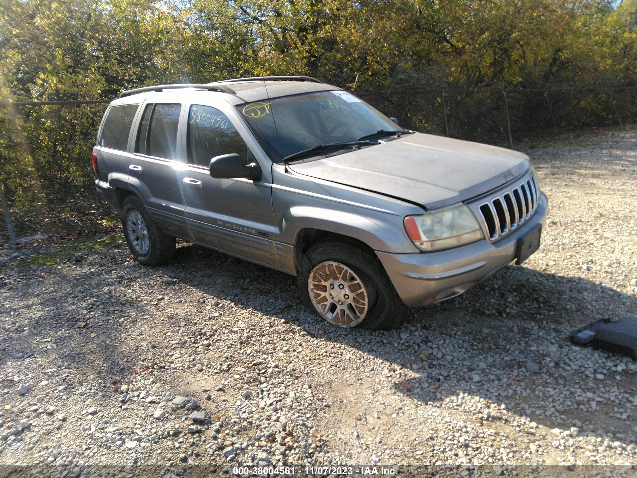 JEEP GRAND CHEROKEE 2002 1j8gw58j72c129578