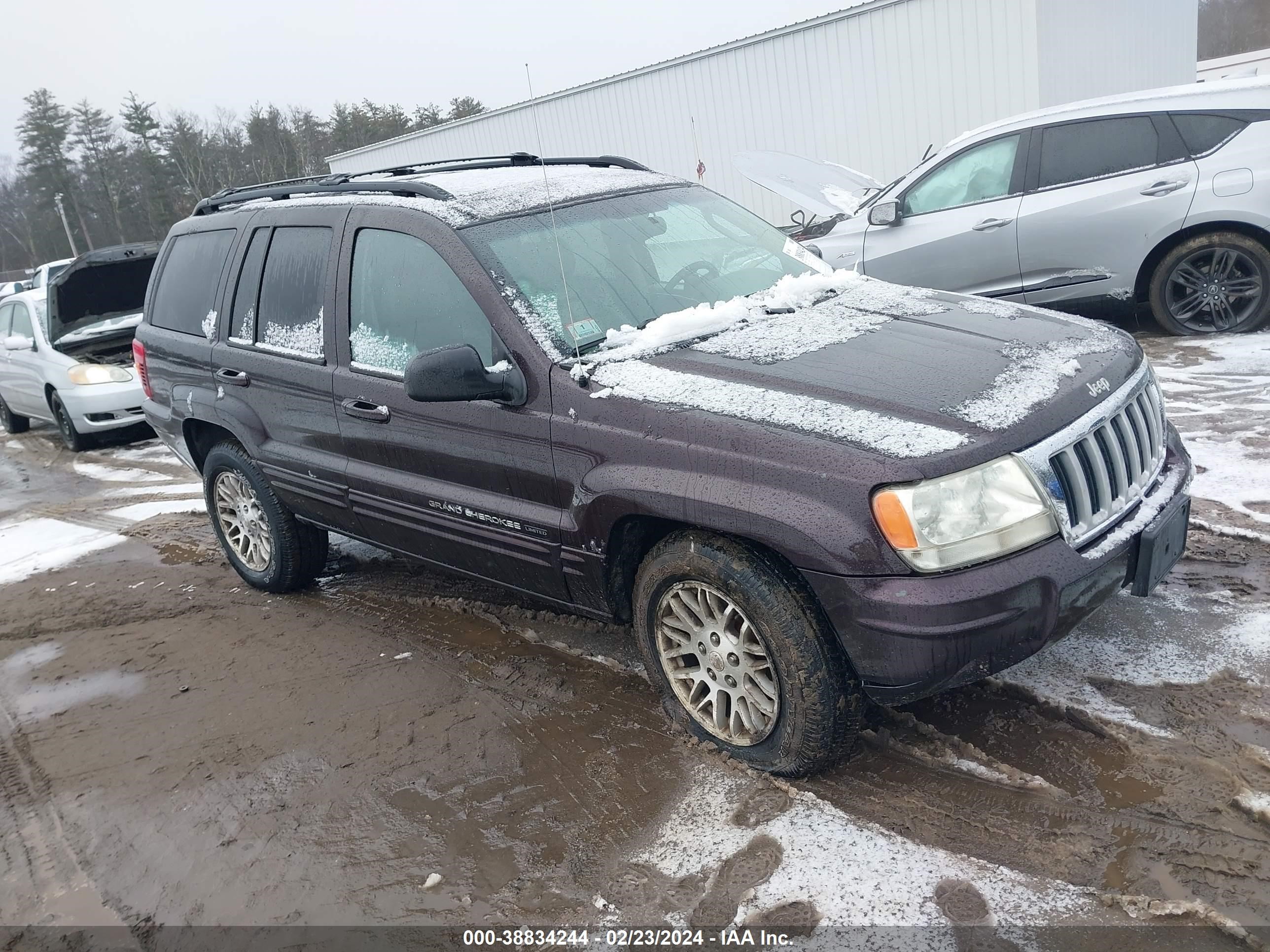 JEEP GRAND CHEROKEE 2004 1j8gw58n24c265199