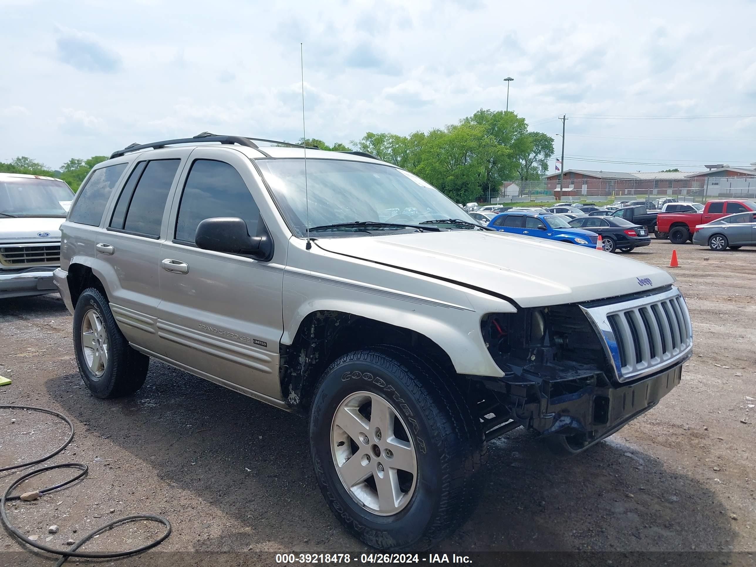 JEEP GRAND CHEROKEE 2004 1j8gw58n44c167601