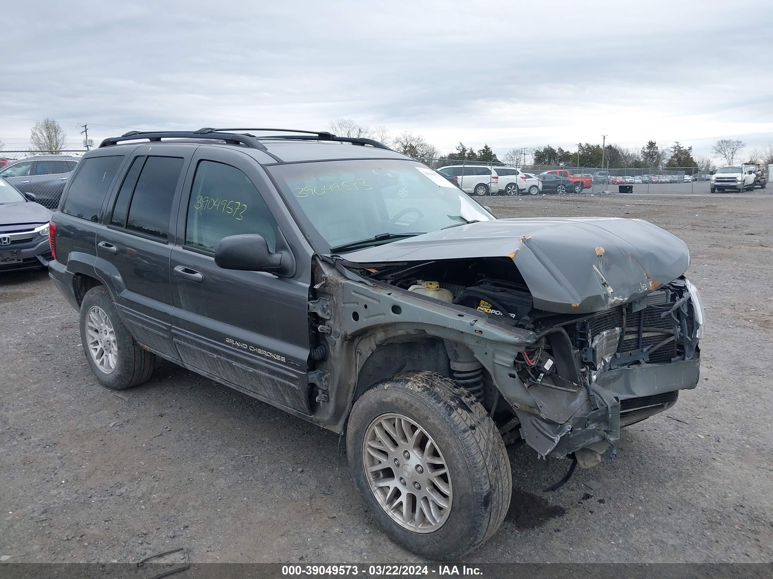 JEEP GRAND CHEROKEE 2003 1j8gw58n53c596650