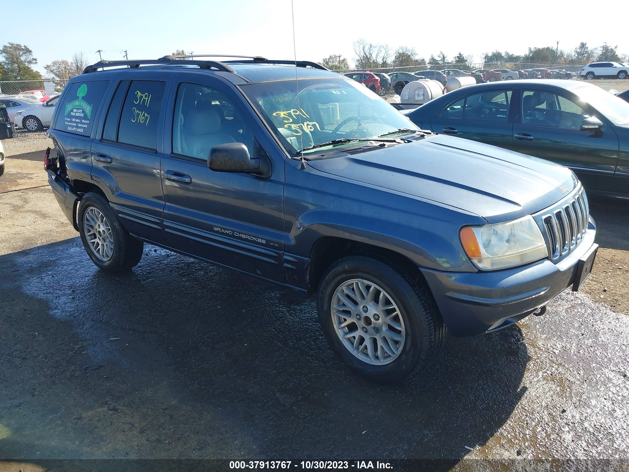 JEEP GRAND CHEROKEE 2003 1j8gw58n83c544610