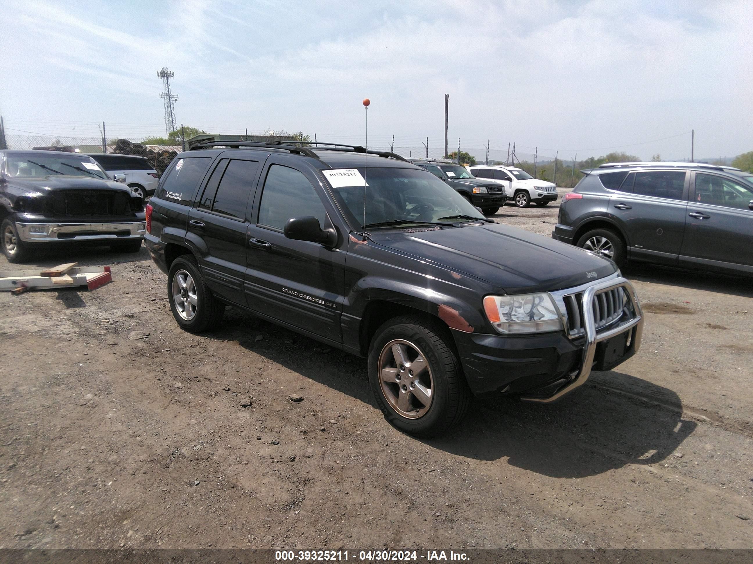 JEEP GRAND CHEROKEE 2004 1j8gw58n94c314012