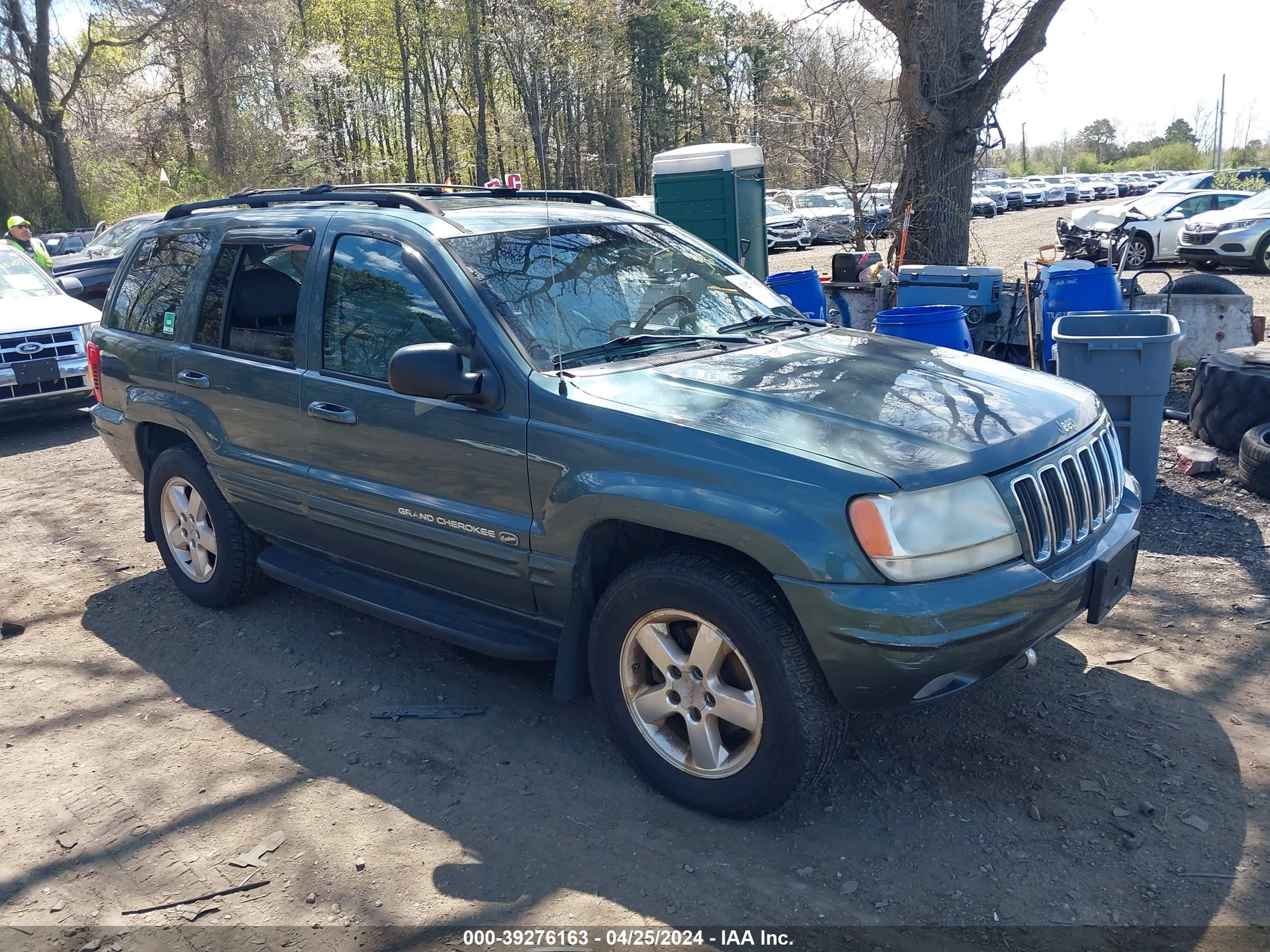 JEEP GRAND CHEROKEE 2003 1j8gw68j03c525097