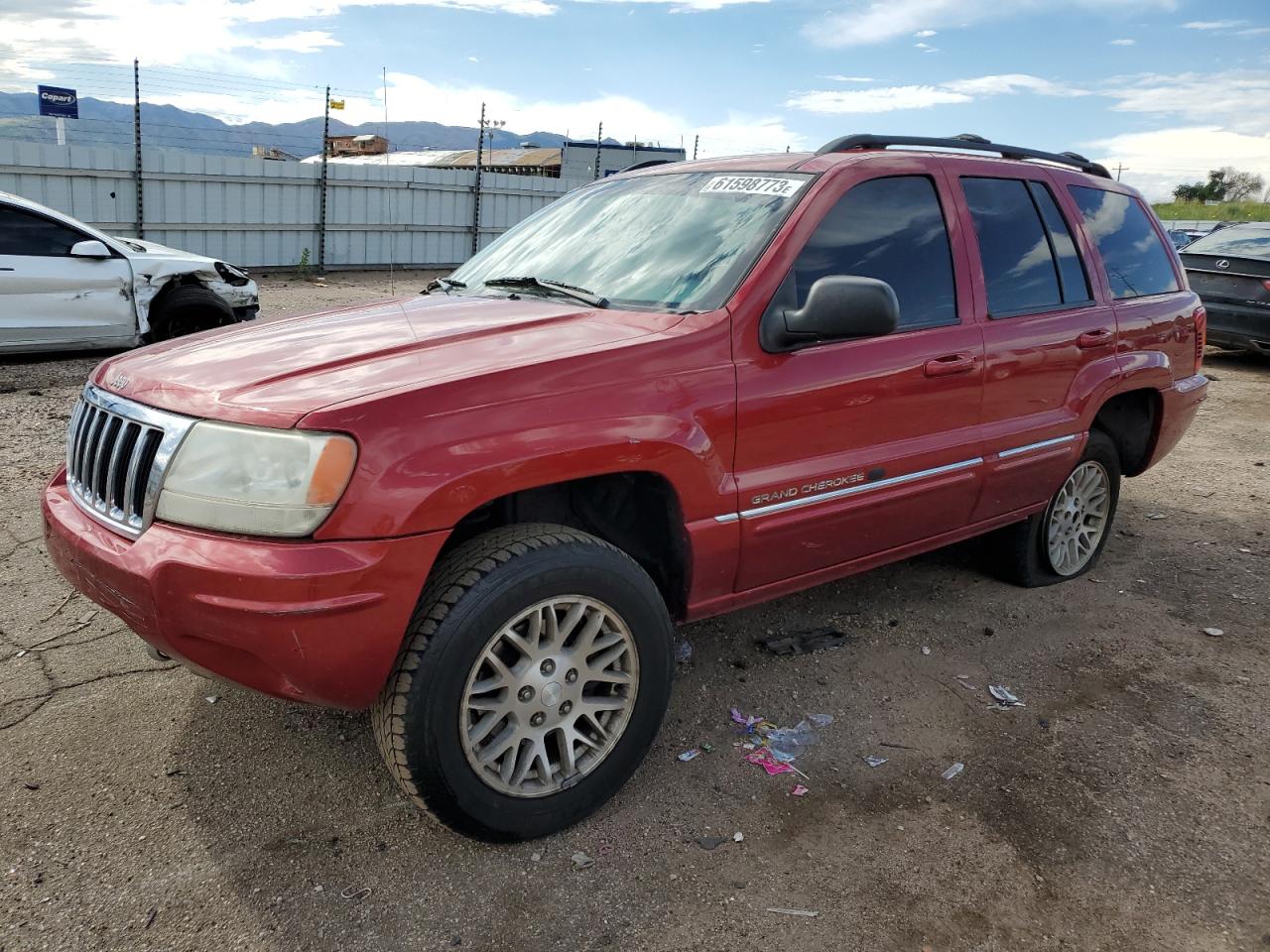 JEEP GRAND CHEROKEE 2004 1j8gw68j14c138172