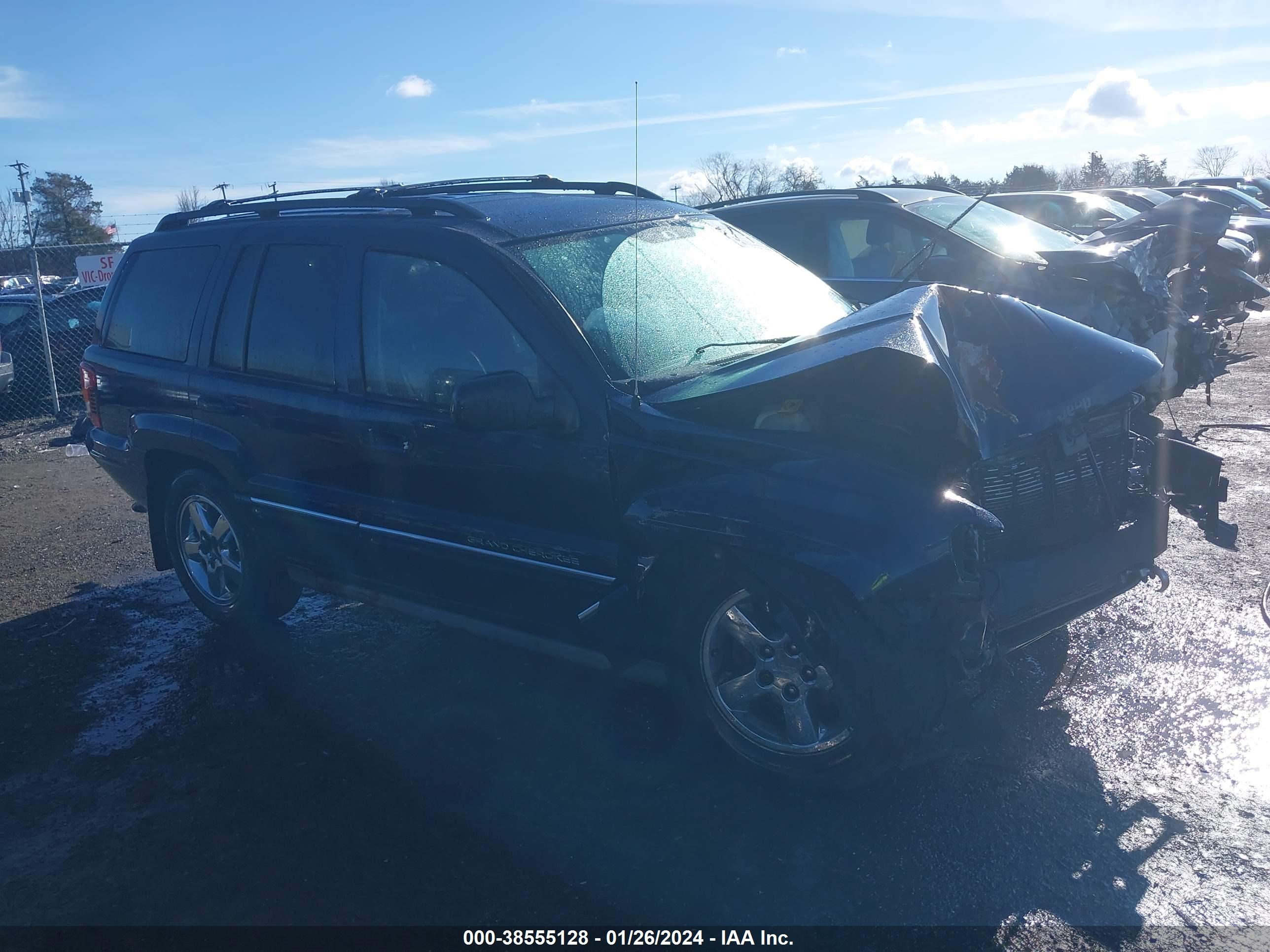 JEEP GRAND CHEROKEE 2004 1j8gw68j14c271983