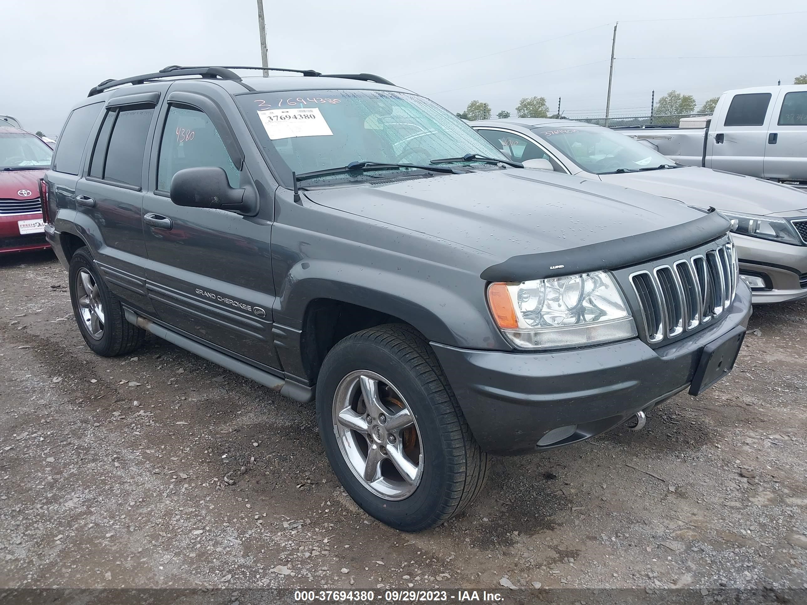 JEEP GRAND CHEROKEE 2003 1j8gw68j63c607948