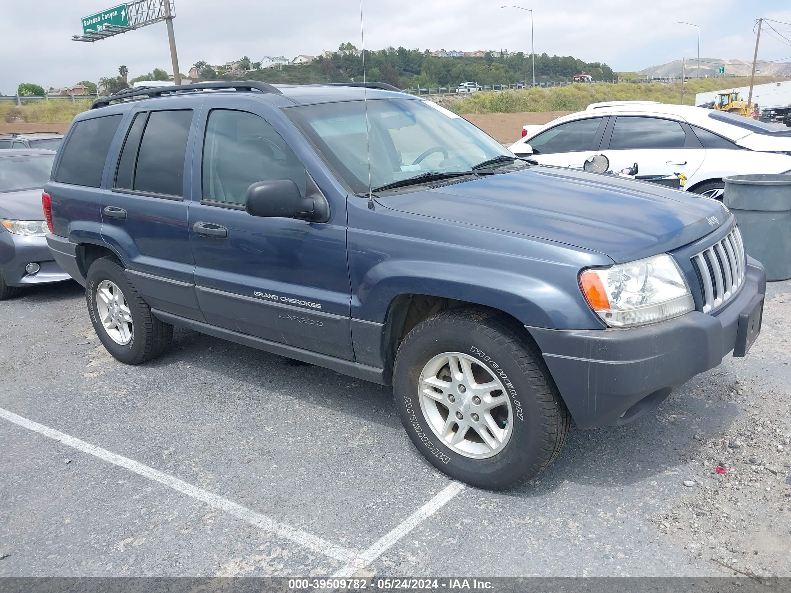 JEEP GRAND CHEROKEE 2004 1j8gx48n34c334991