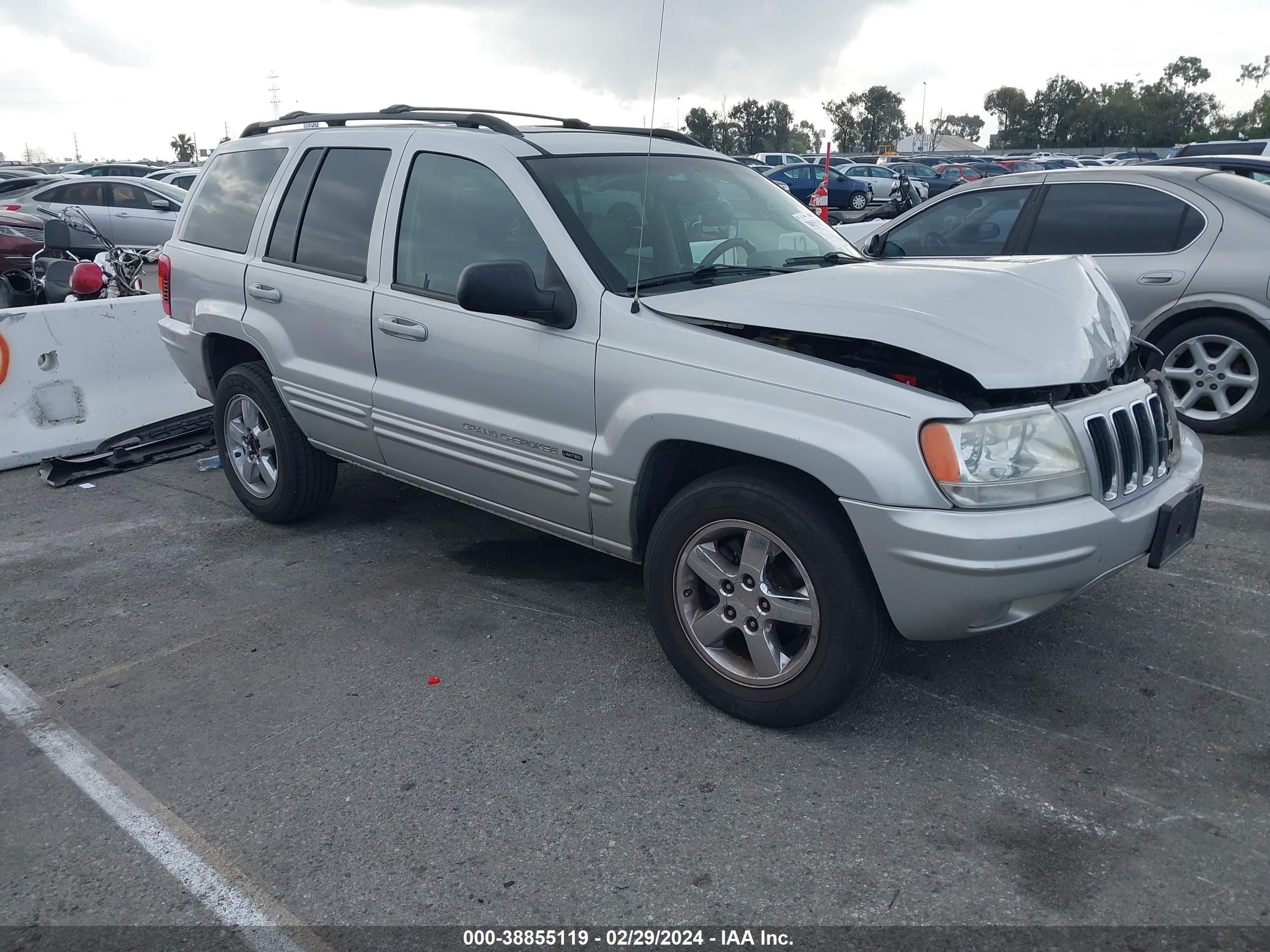 JEEP GRAND CHEROKEE 2003 1j8gx58j23c531118