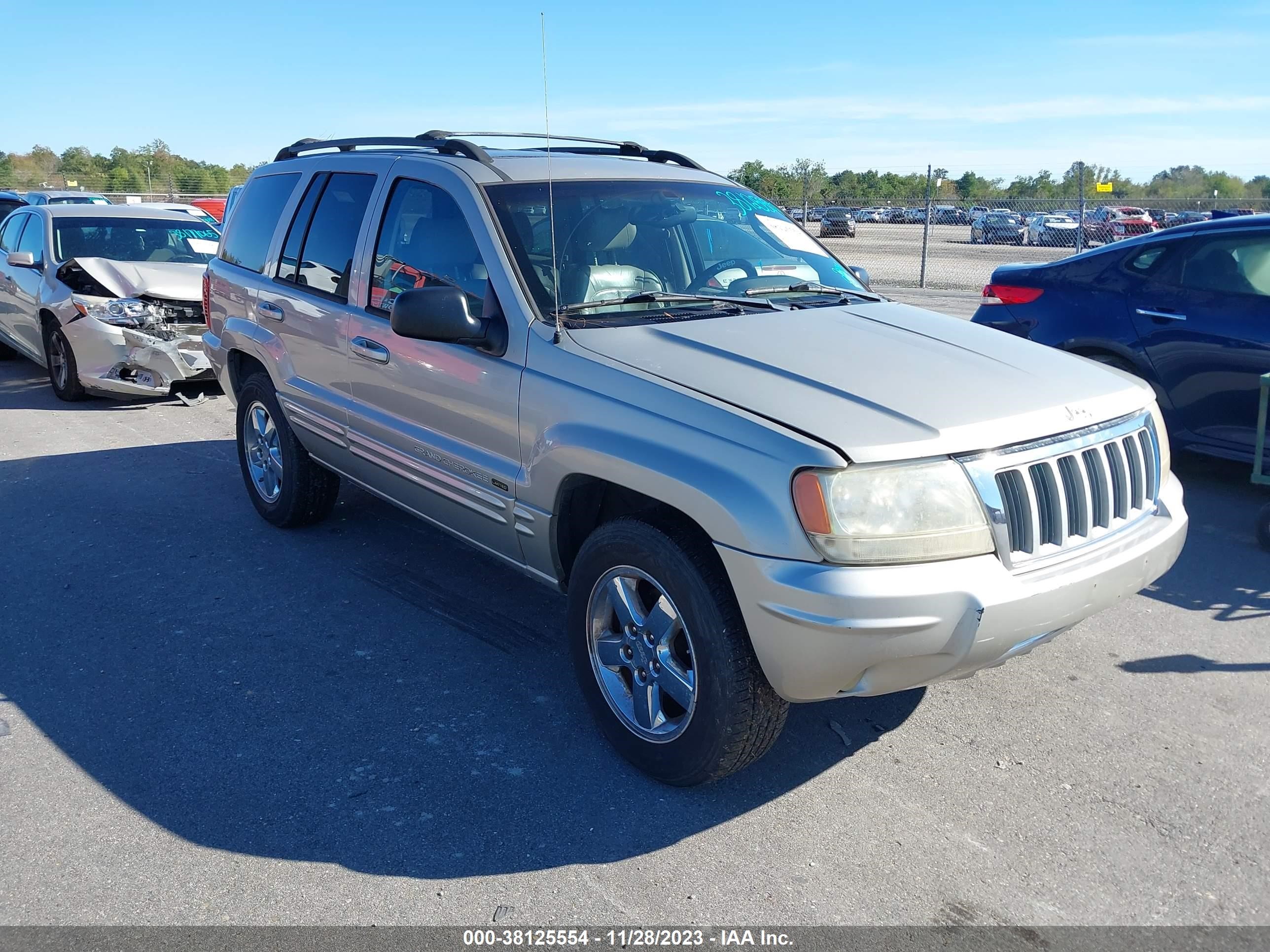 JEEP GRAND CHEROKEE 2004 1j8gx58n34c121206