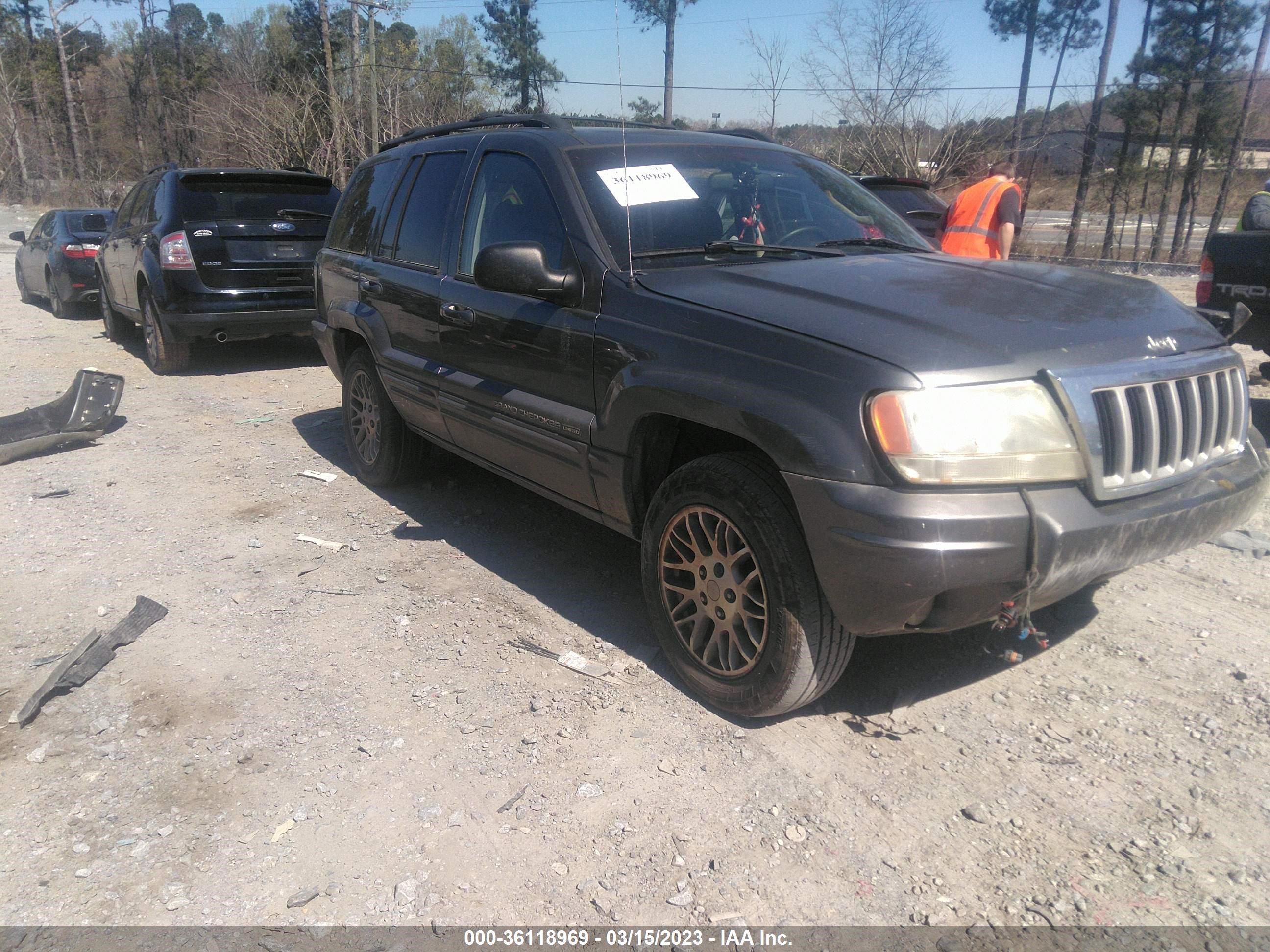 JEEP GRAND CHEROKEE 2004 1j8gx58s14c249644