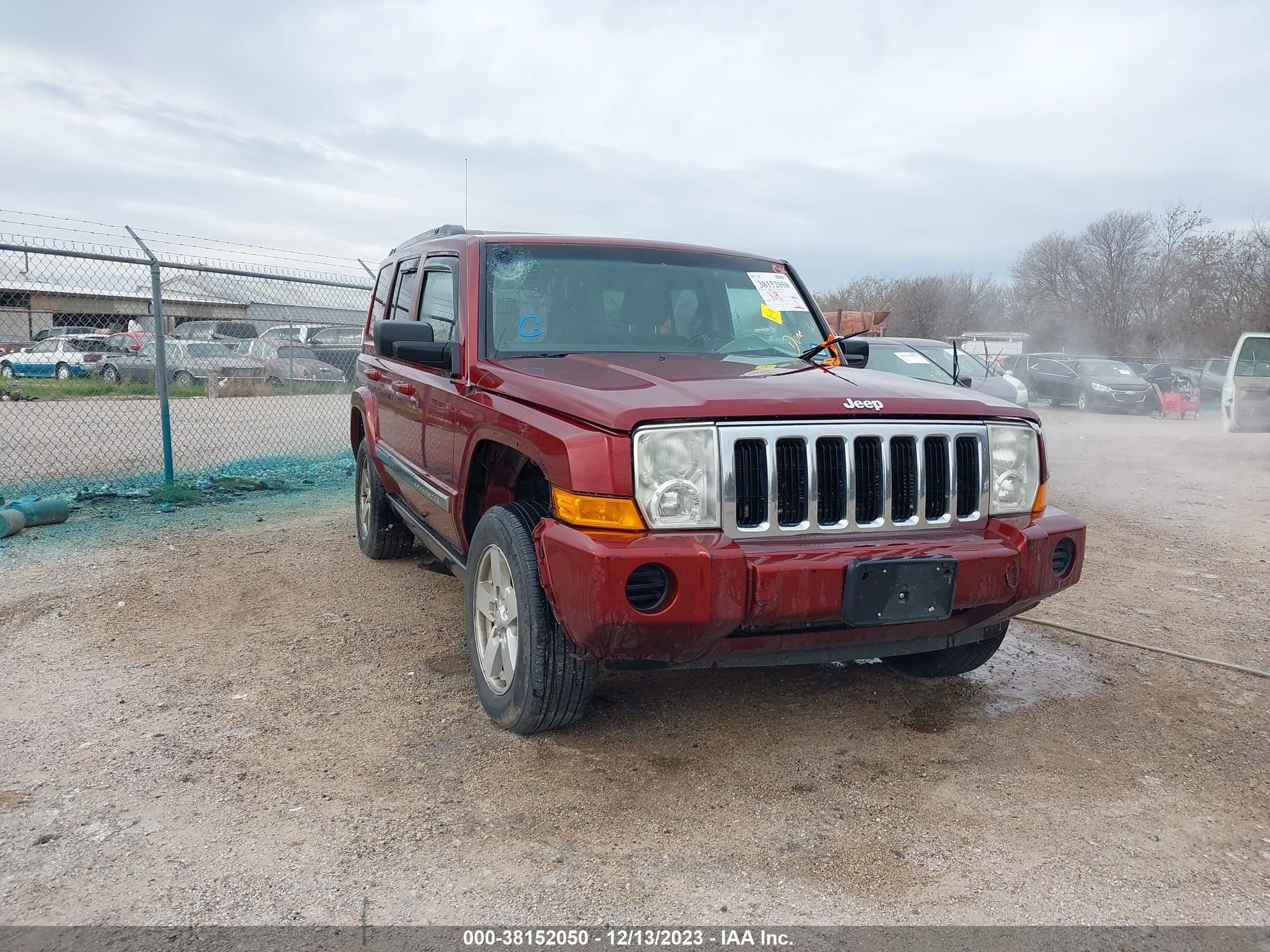 JEEP COMMANDER 2007 1j8hg48k07c697716