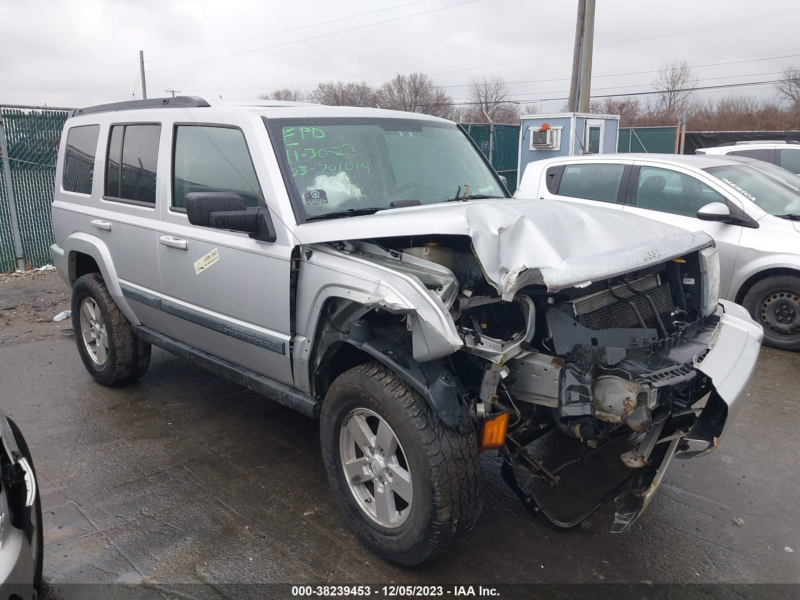 JEEP COMMANDER 2008 1j8hg48k08c141763