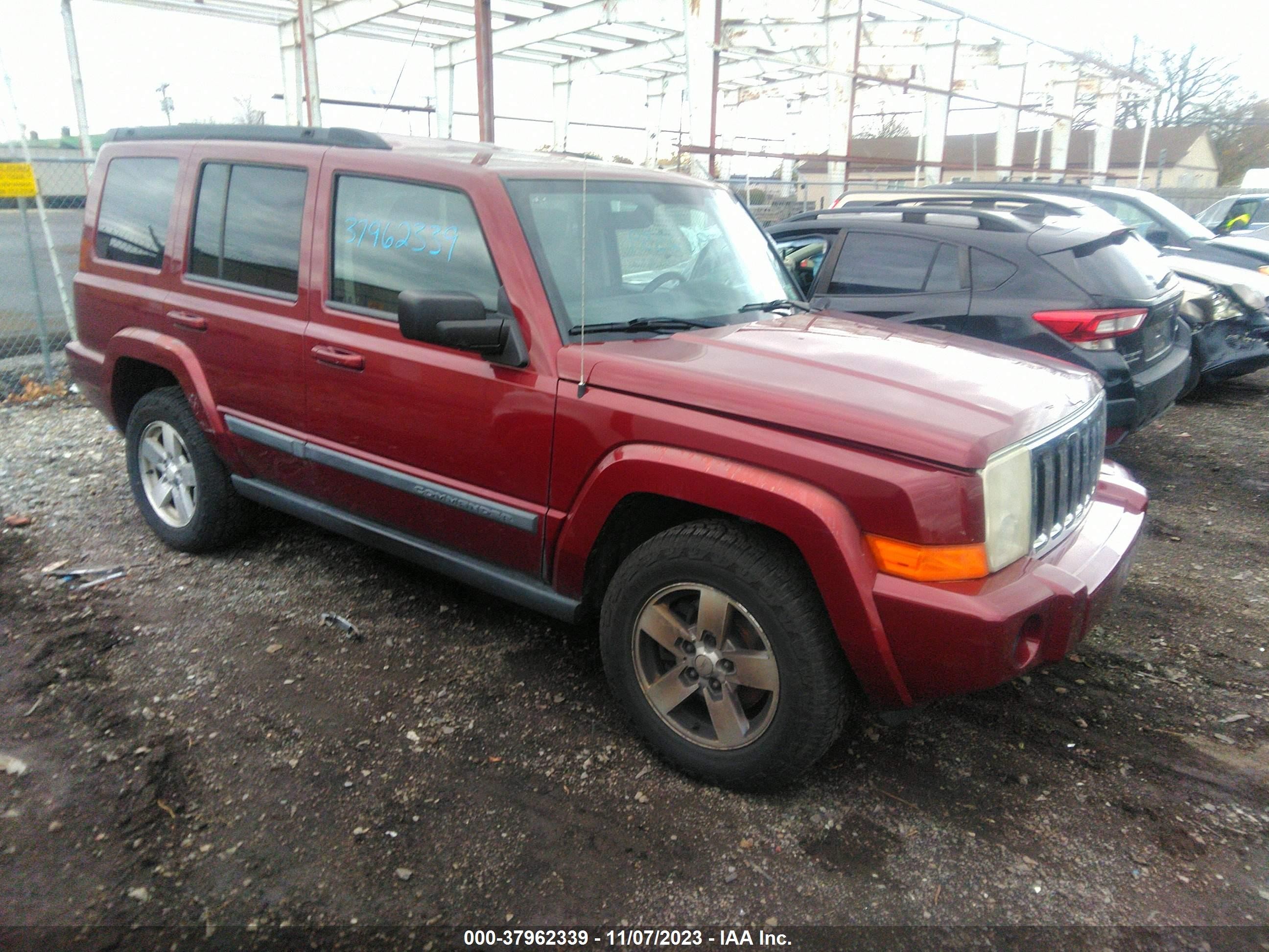 JEEP COMMANDER 2008 1j8hg48k08c202951