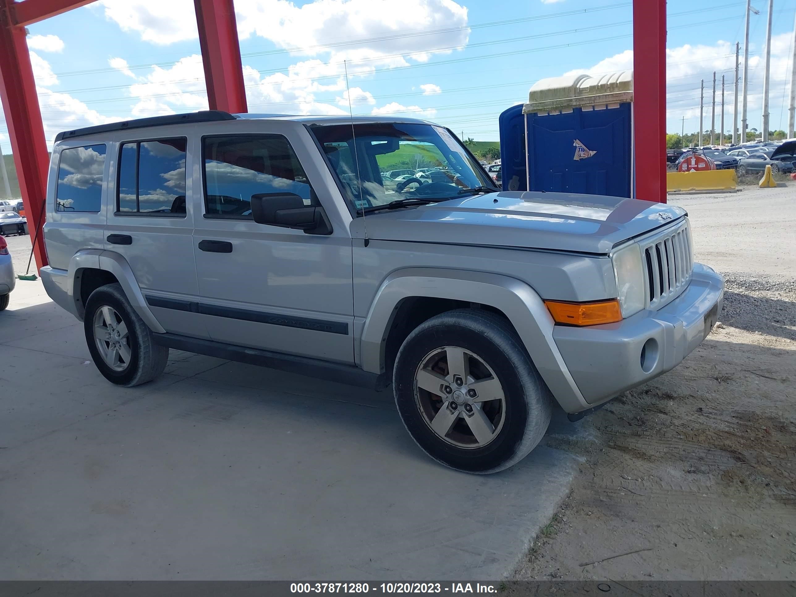 JEEP COMMANDER 2006 1j8hg48k16c225815